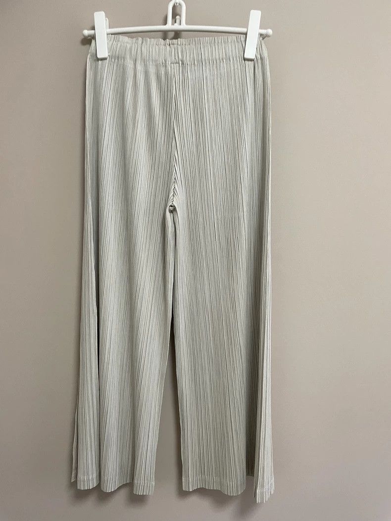 Issey Miyake Issey Miyake Grey pleated pants Size 25" / US 0 / IT 36 - 3 Thumbnail
