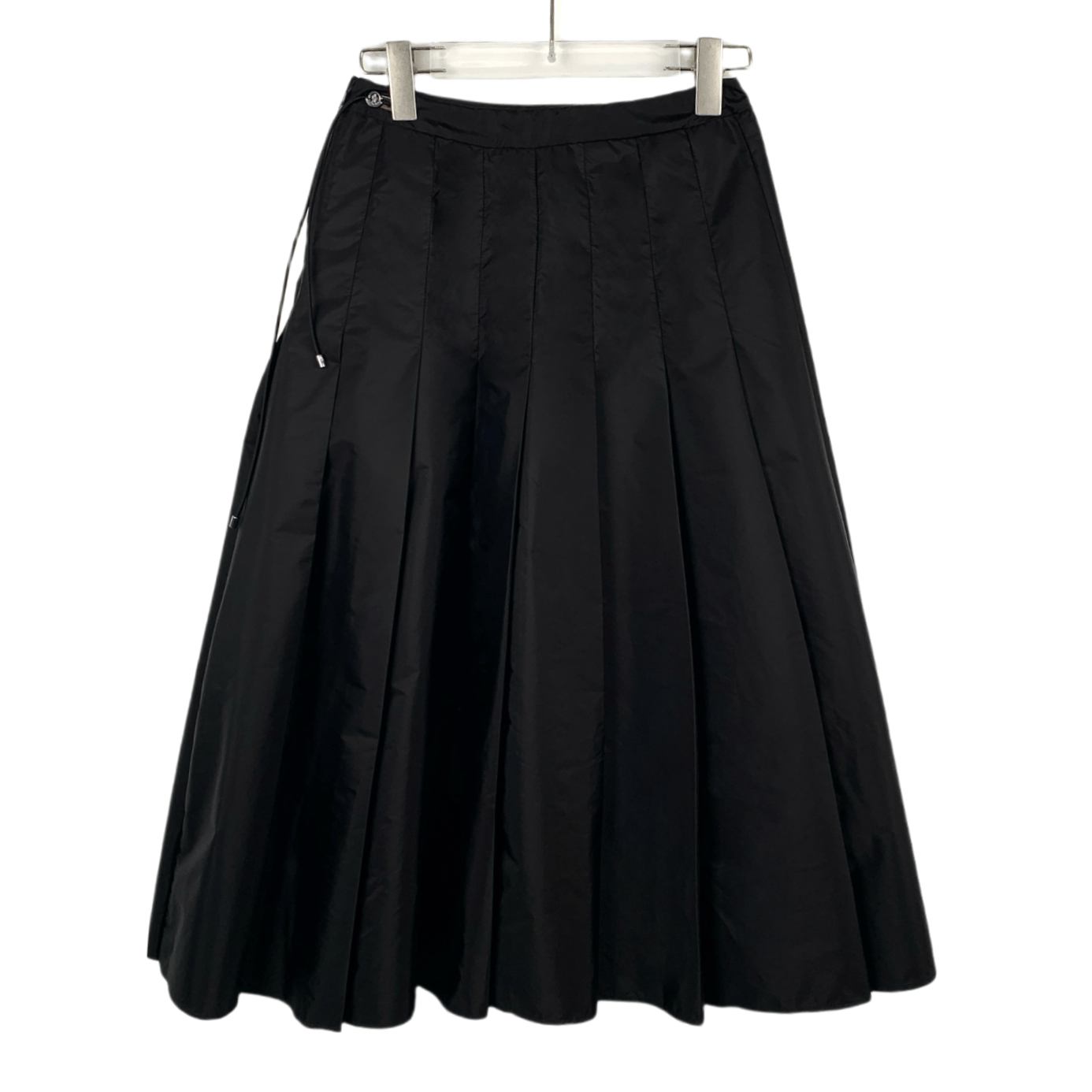 Moncler Moncler Black Logo Embroidered Midi (Size 38) Size 38" / US 16 / IT 52 - 8 Thumbnail