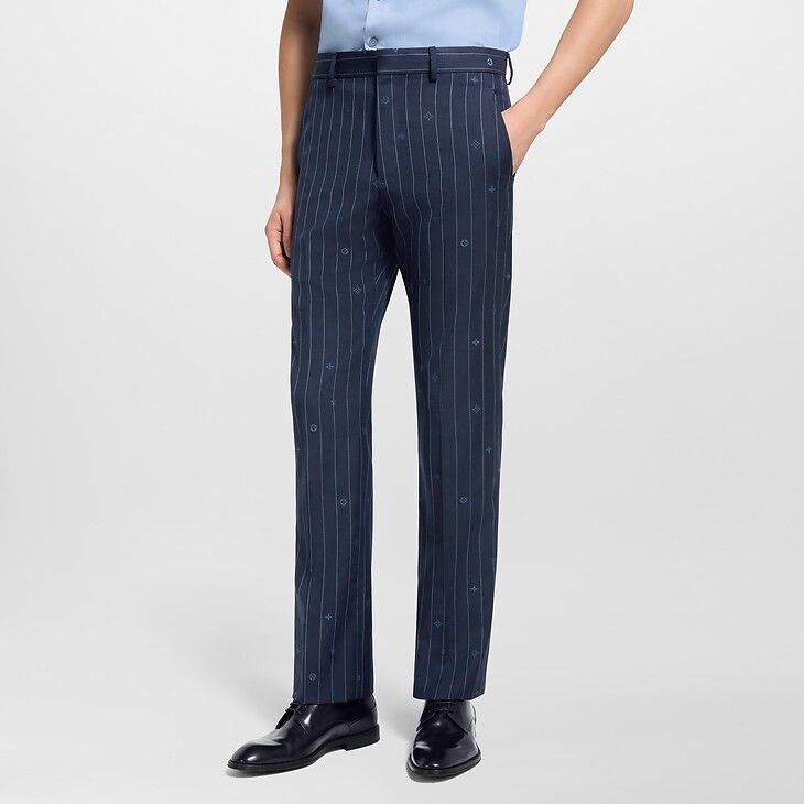 Louis Vuitton Gaston Cigarette Trousers Size 48S - 2 Thumbnail