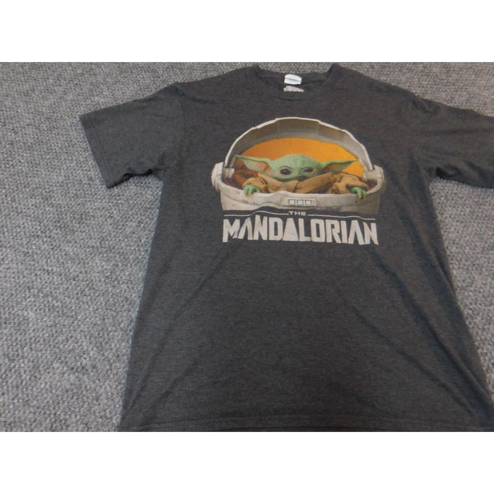 Star Wars Star Wars Mens Shirt Medium Gray Mandalorian Size US M / EU 48-50 / 2 - 3 Thumbnail