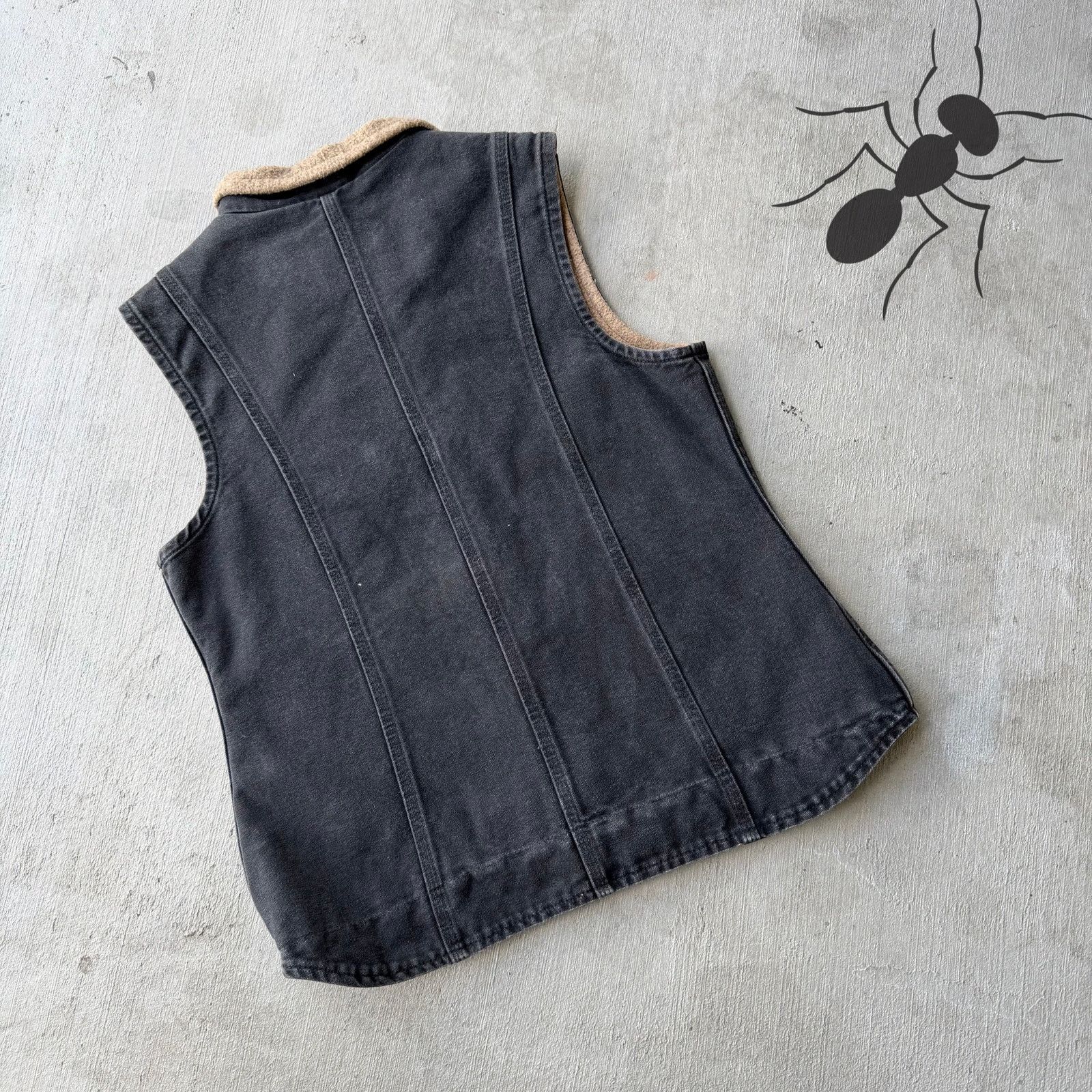 Carhartt × Vintage Carhartt WOMENS WV001 black work wear vest Size US M / EU 48-50 / 2 - 4 Thumbnail