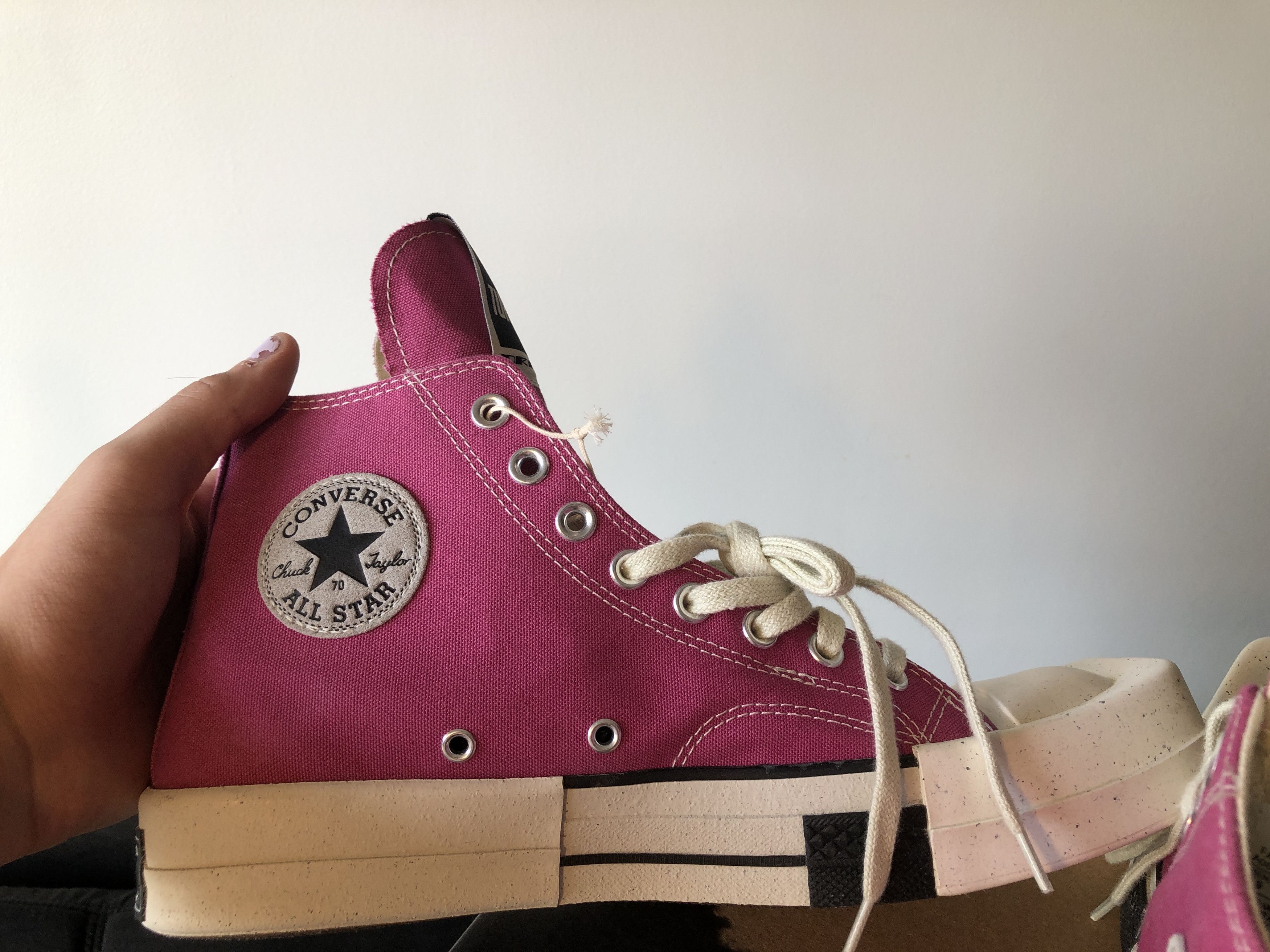 Rick Owens Drkshdw converse x drkshdw turbodrk Size US 10 / EU 43 - 5 Thumbnail