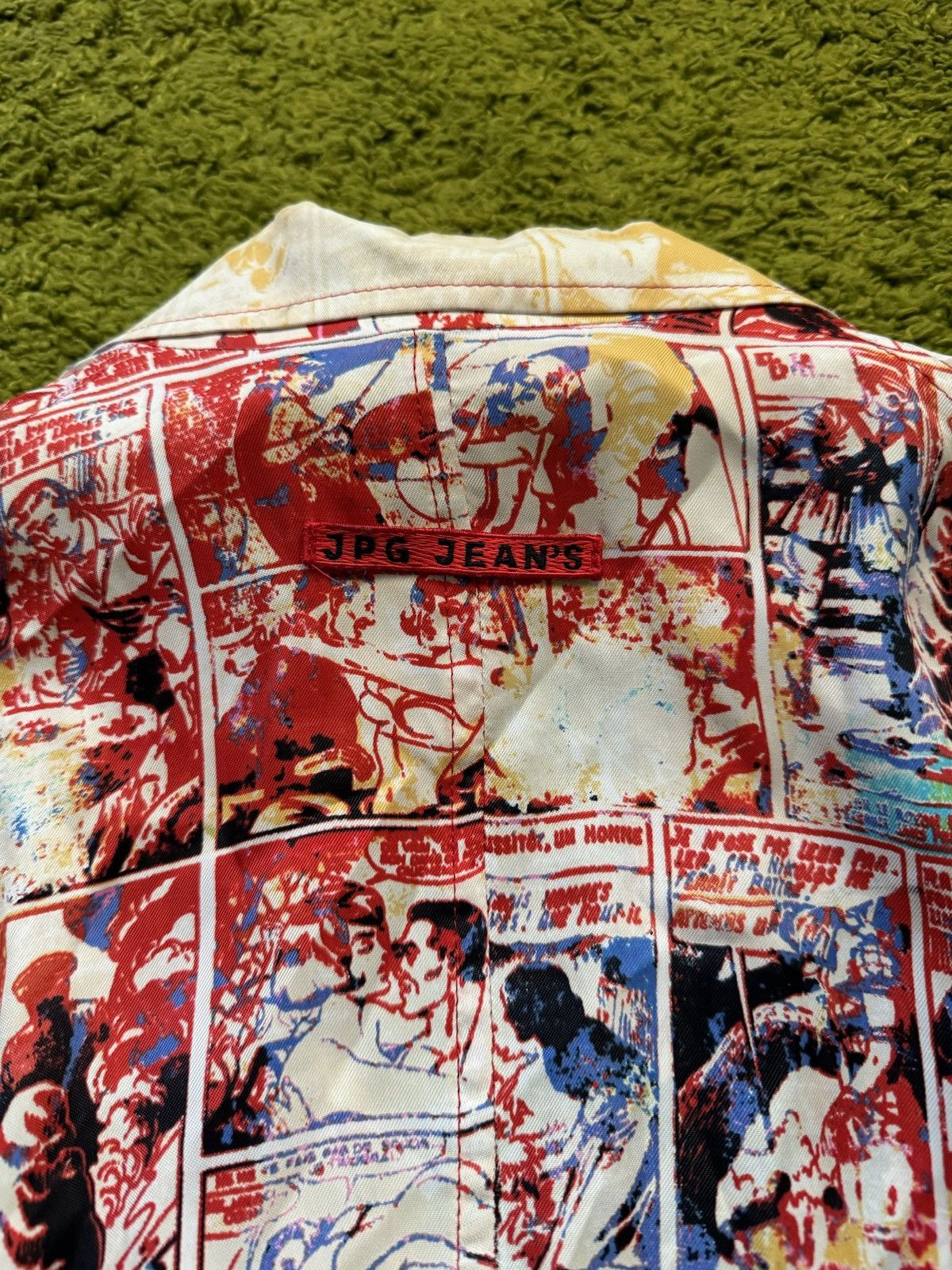 Jean Paul Gaultier × Vintage Jean Paul Gaultier JPG A/W 1995 archive vintage comic blazer Size XL / US 12-14 / IT 48-50 - 9 Thumbnail