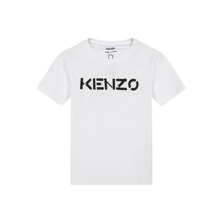 Kenzo KENZO Logo Short Sleeve T-Shirt for Women 0079 Size L / US 10 / IT 46 - 1 Thumbnail