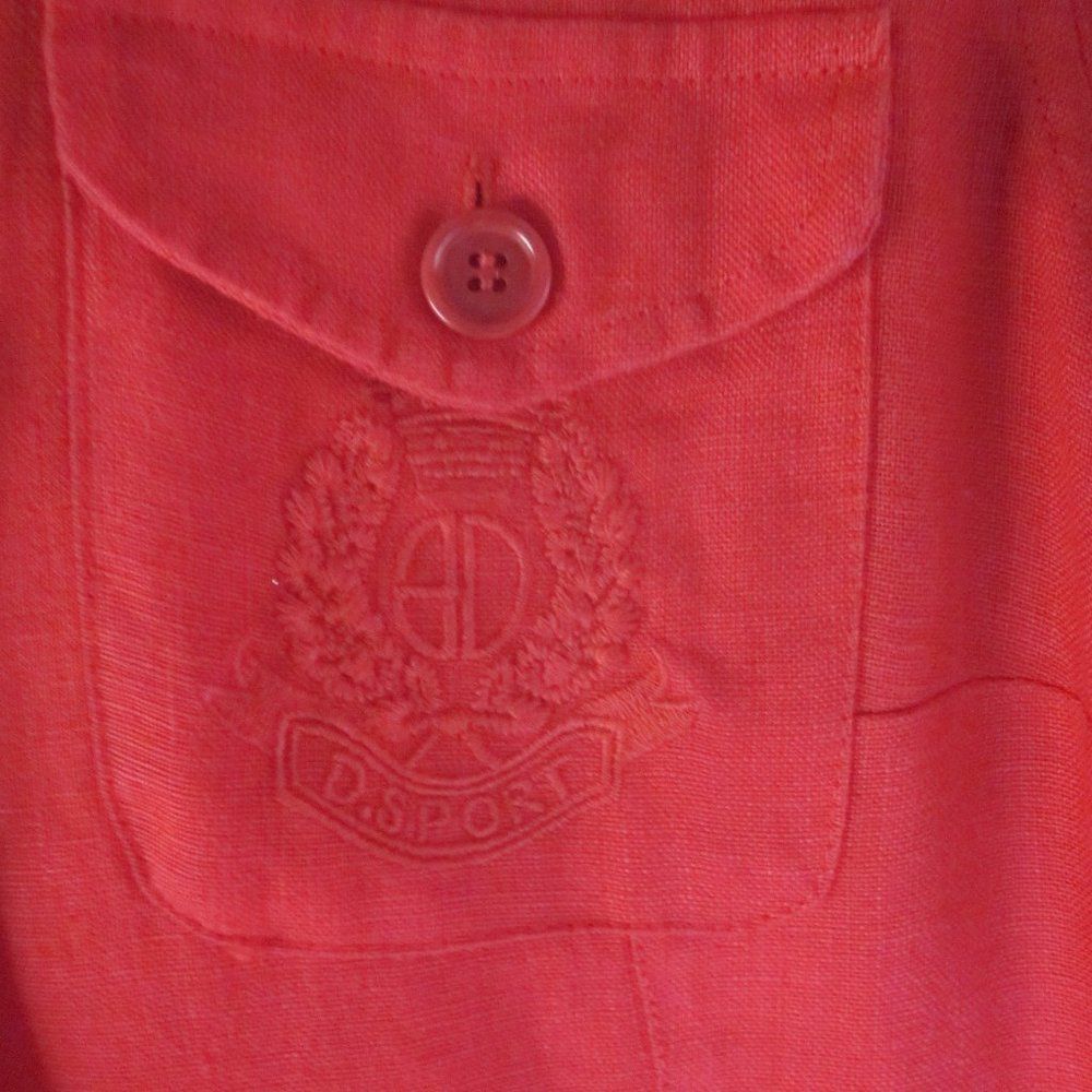 Other D. Sport Red Linen Dress Size 10 US Size M / US 6-8 / IT 42-44 - 10 Thumbnail
