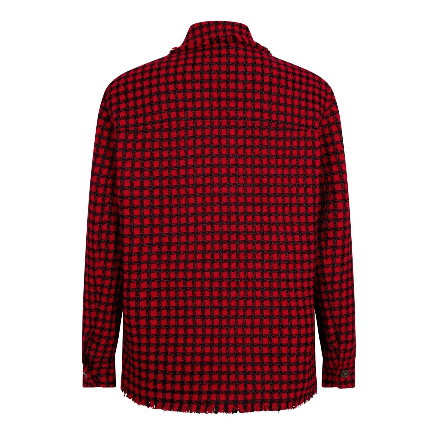 Versace o1g2r1mq0526 Medusa Tweed Overshirt in Multicolor Size US L / EU 52-54 / 3 - 2 Thumbnail