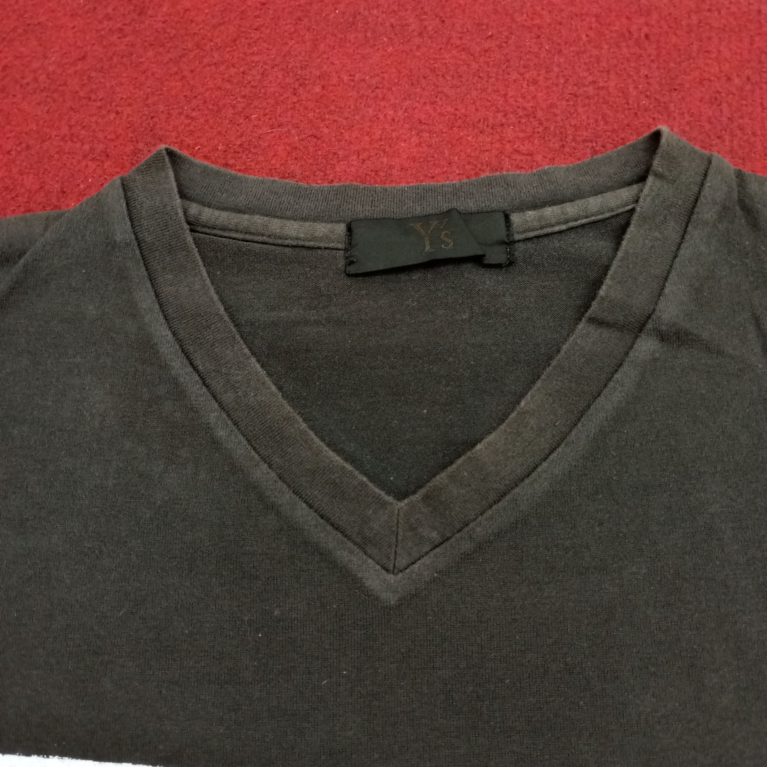 Designer Y's Yohji Yamamoto Japanese Designer Custom Art Logo Tshirt Size US L / EU 52-54 / 3 - 5 Thumbnail
