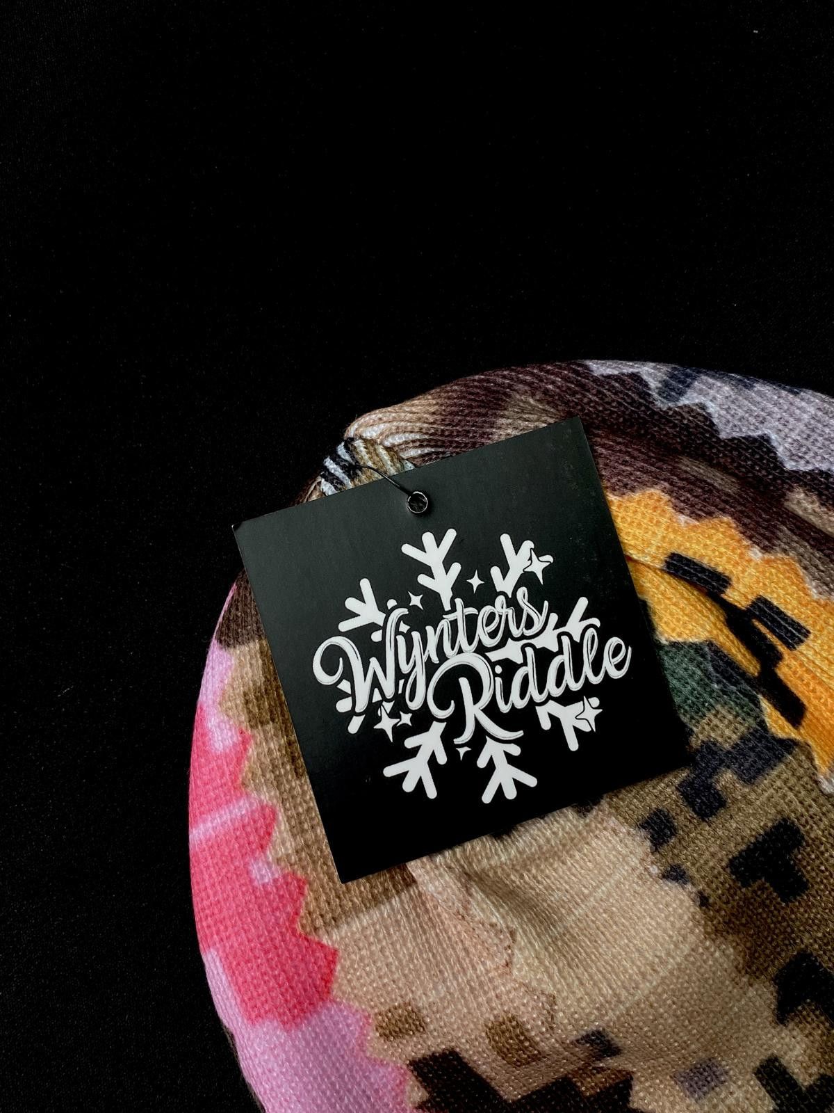 Japanese Brand Deadstock b.Eautiful Swatch Camo No Cuff Knit Beanie OS Size ONE SIZE - 3 Thumbnail