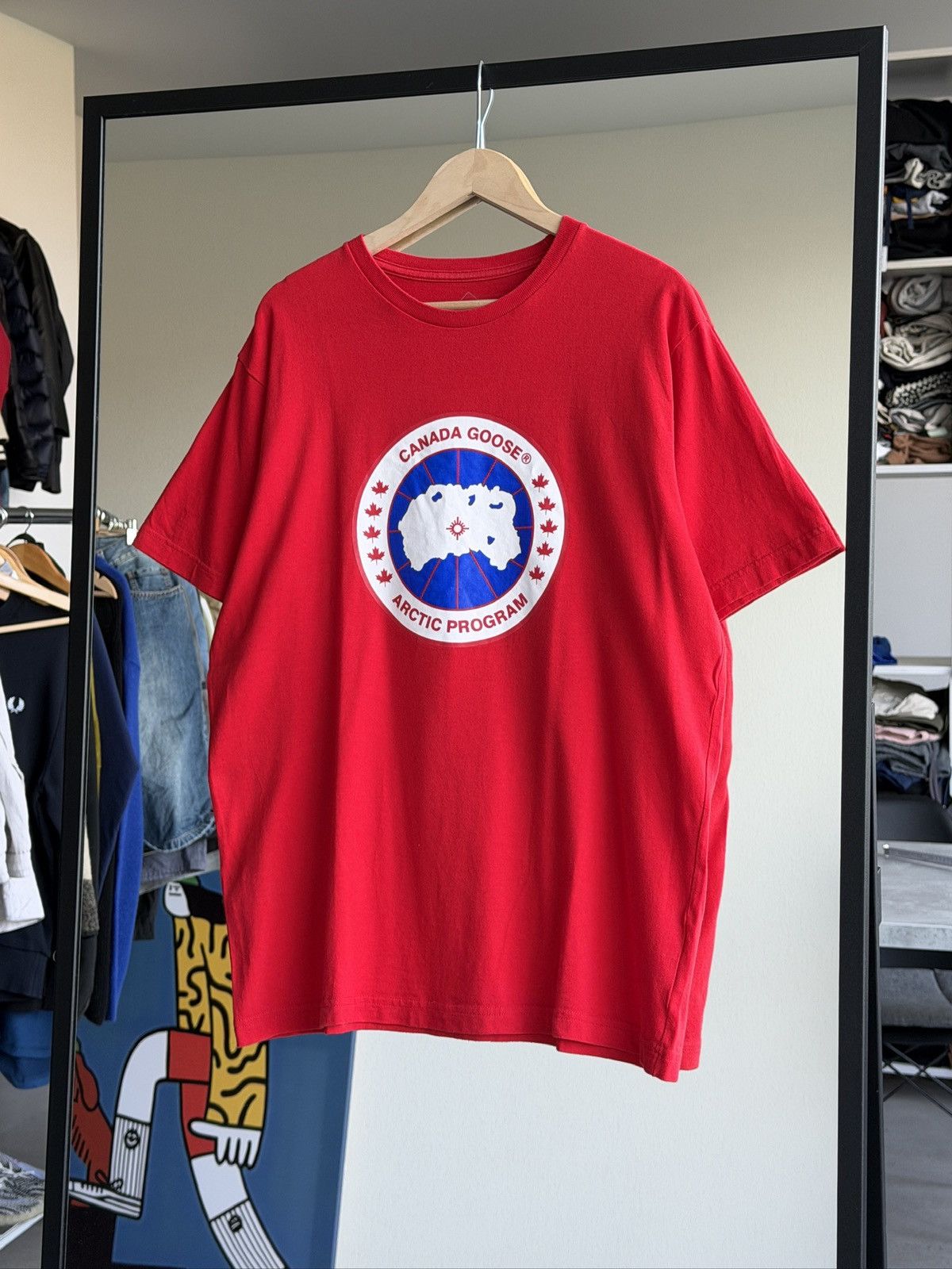 Canada Goose Canada Goose t shirt red XL Size US XL / EU 56 / 4 - 2 Thumbnail