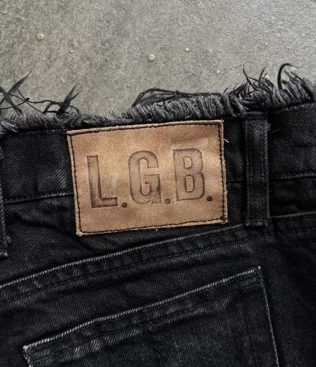 Le Grande Bleu (L.G.B.) L.G.B. (Le Grand Bleu) Fringe Denim Skirt Size 26" / US 2 / IT 38 - 8 Thumbnail