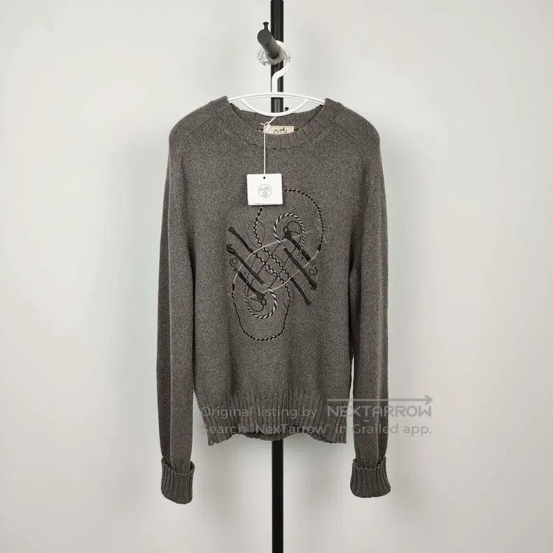 Hermes Hermes Camel wool sweater Size M / US 6-8 / IT 42-44 - 1 Thumbnail