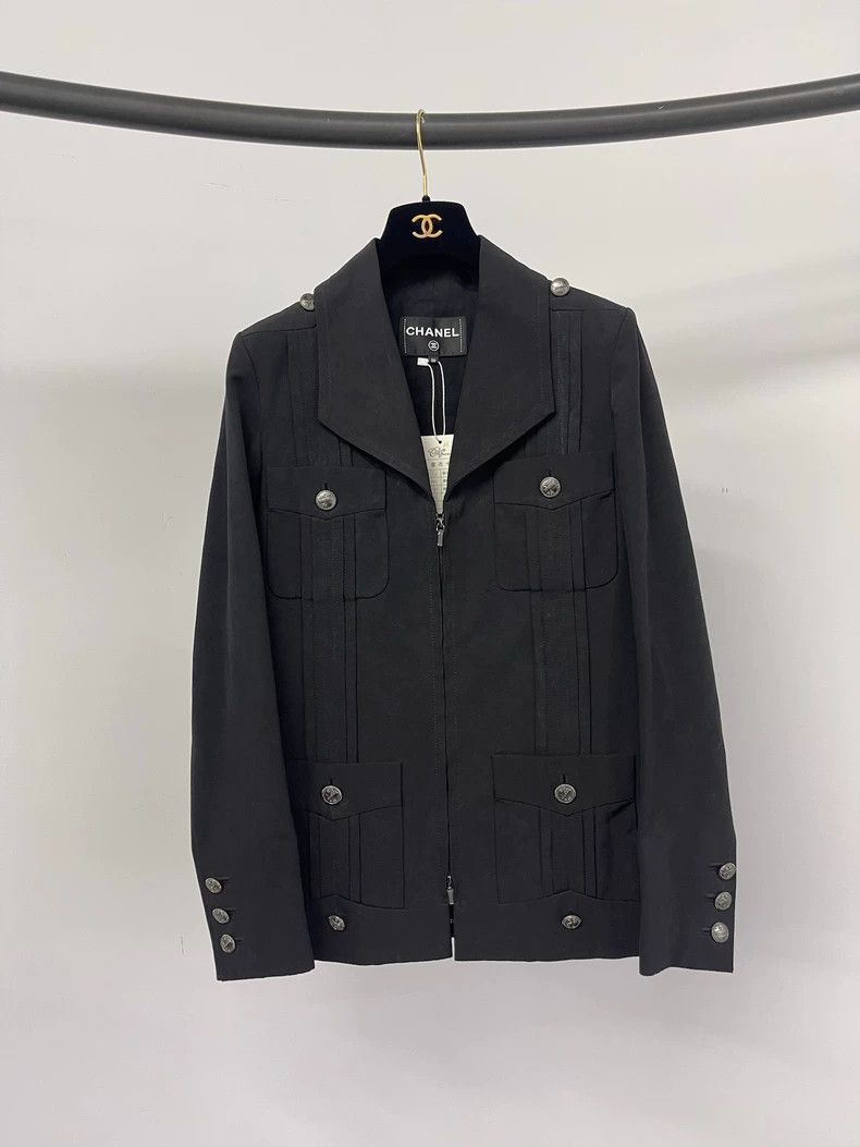 Chanel Chanel Cuban series old black blazer Size XS / US 0-2 / IT 36-38 - 1 Thumbnail