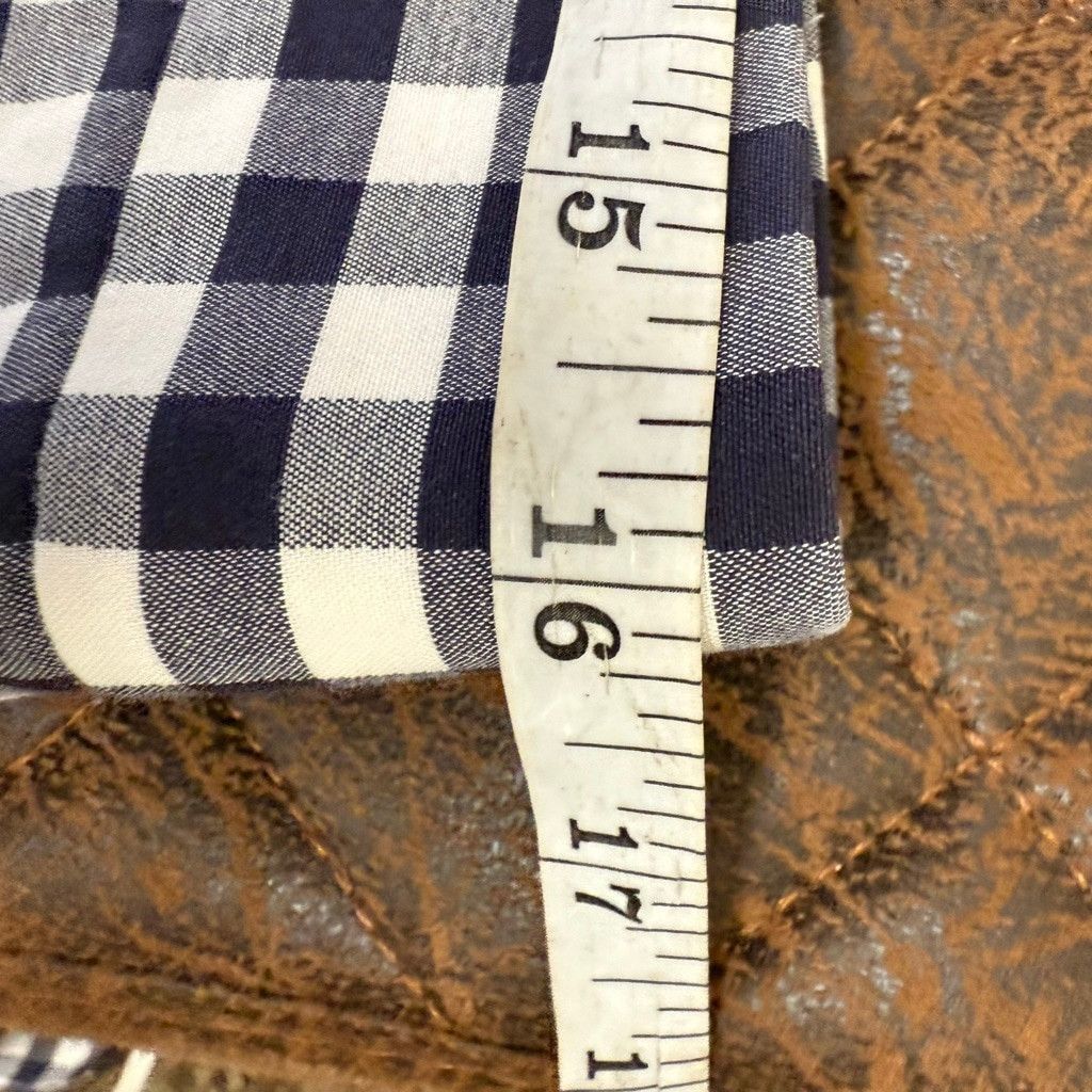 Ann Taylor Women's Ann Taylor Black White Gingham Cropped Pants Size 2 Size 26" / US 2 / IT 38 - 7 Thumbnail