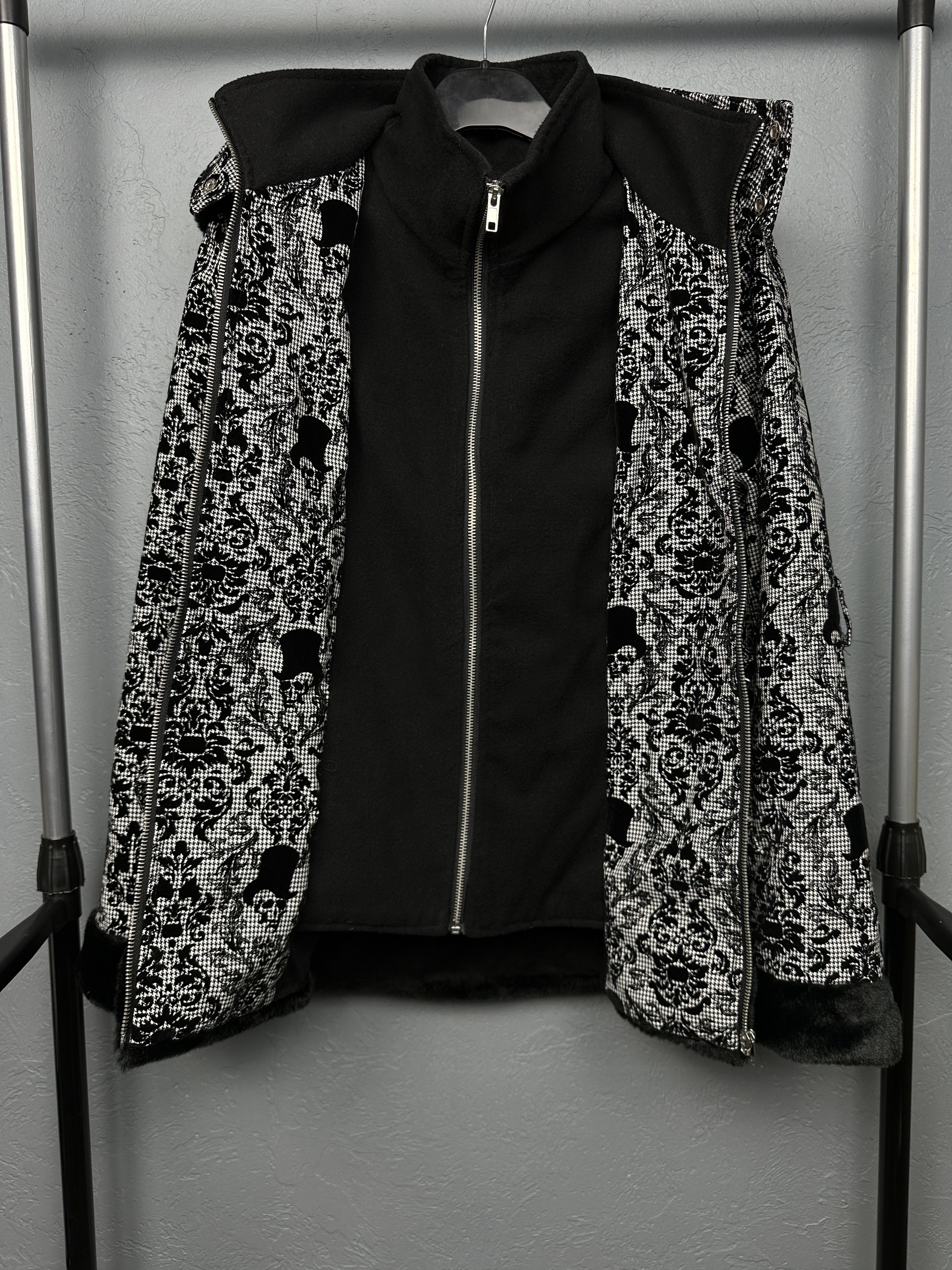 20471120 Hell Bunny Womens Avant Garde Jacket Size M / US 6-8 / IT 42-44 - 7 Thumbnail