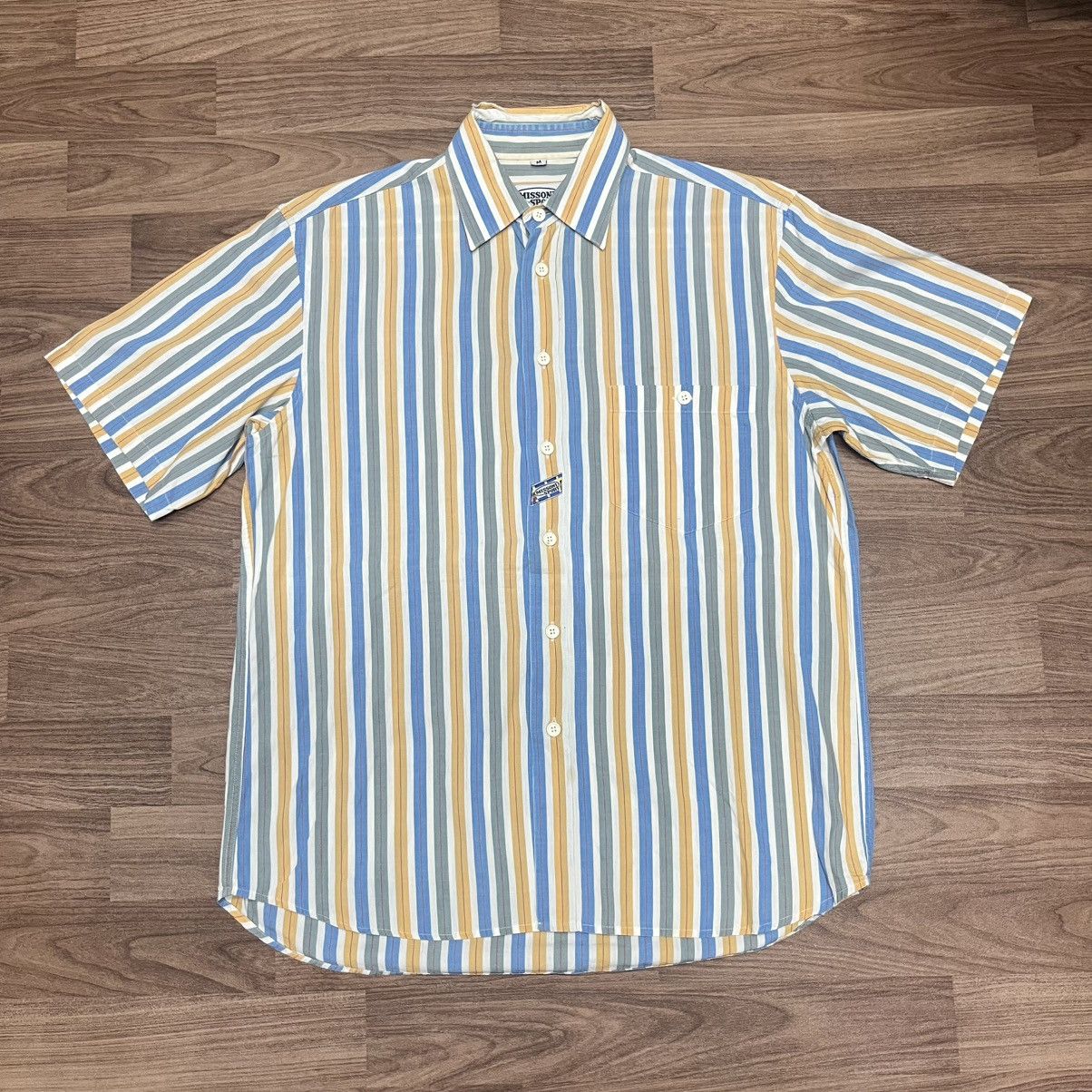 Missoni Missoni Sport Striped Button-Up Shirt Size US M / EU 48-50 / 2 - 1 Thumbnail