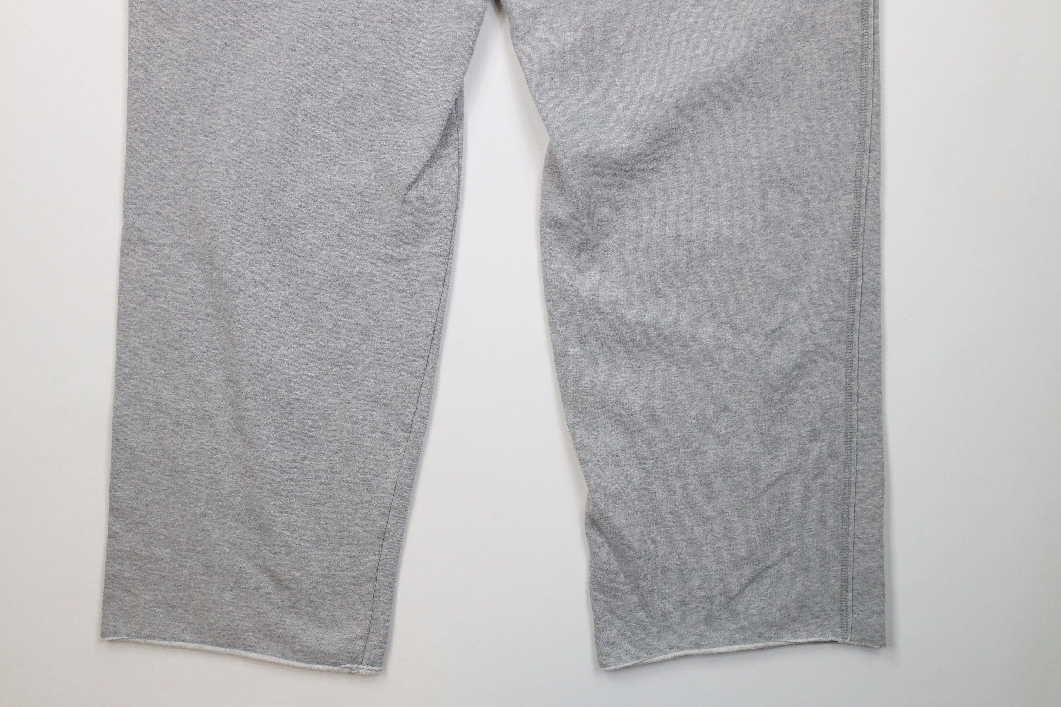 Aeropostale Vintage 90s Y2K Aeropostale Wide Leg Sweatpants Pants Gray Size US 36 / EU 52 - 14 Thumbnail
