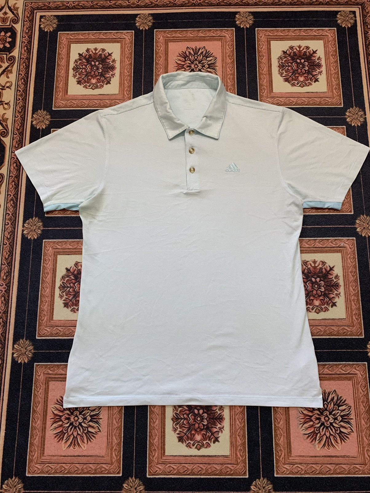 Adidas Adidas Y2K Stripe Polo shirt Size L / US 10 / IT 46 - 1 Thumbnail