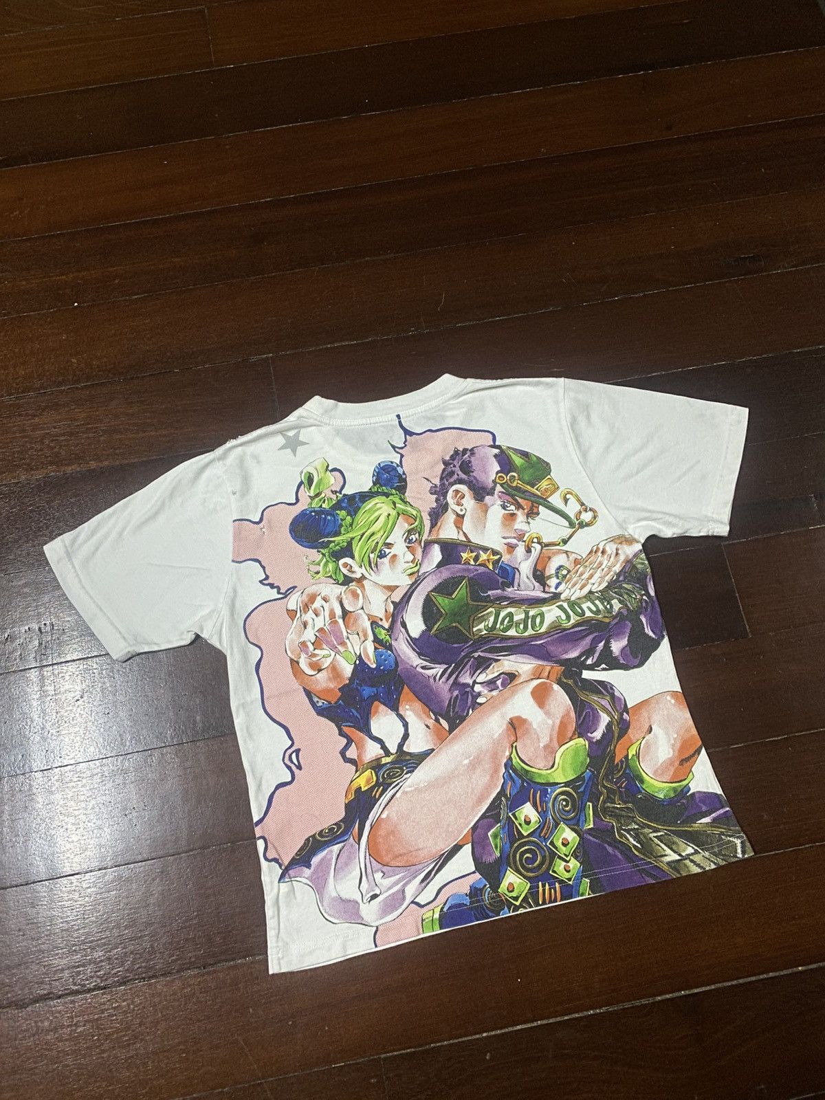 Anime Jojo Bizarre Adventure Exhibition stone ocean distressed Size US L / EU 52-54 / 3 - 5 Thumbnail