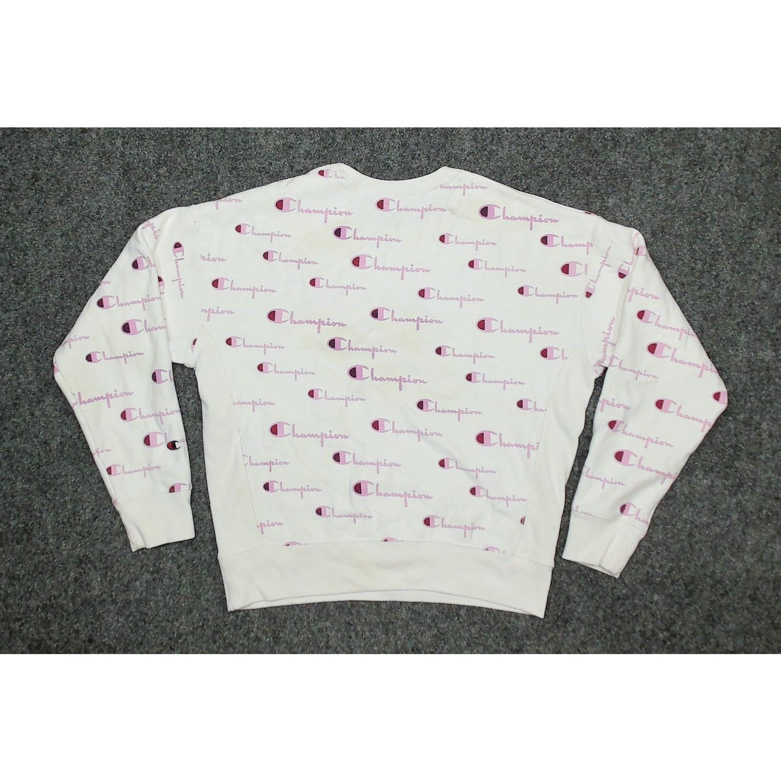 Champion Champion Y2K Reverse Weave All-Over Print Sweatshirt Boxy XL Size XL / US 12-14 / IT 48-50 - 4 Thumbnail