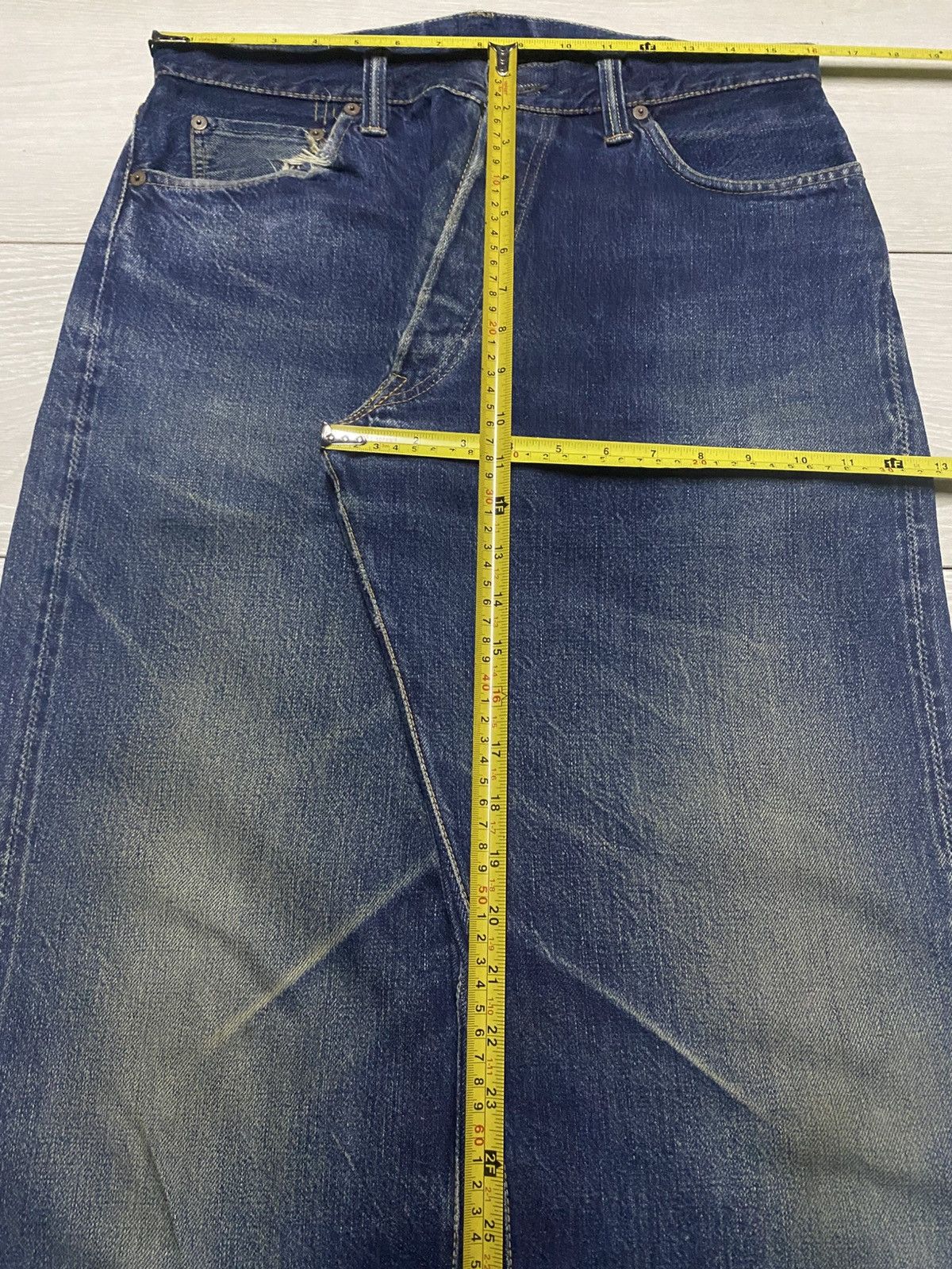 Evisu Rare archival Evisu x D.Bones x Japanese Tribute Selvedge Size US 32 / EU 48 - 20 Thumbnail