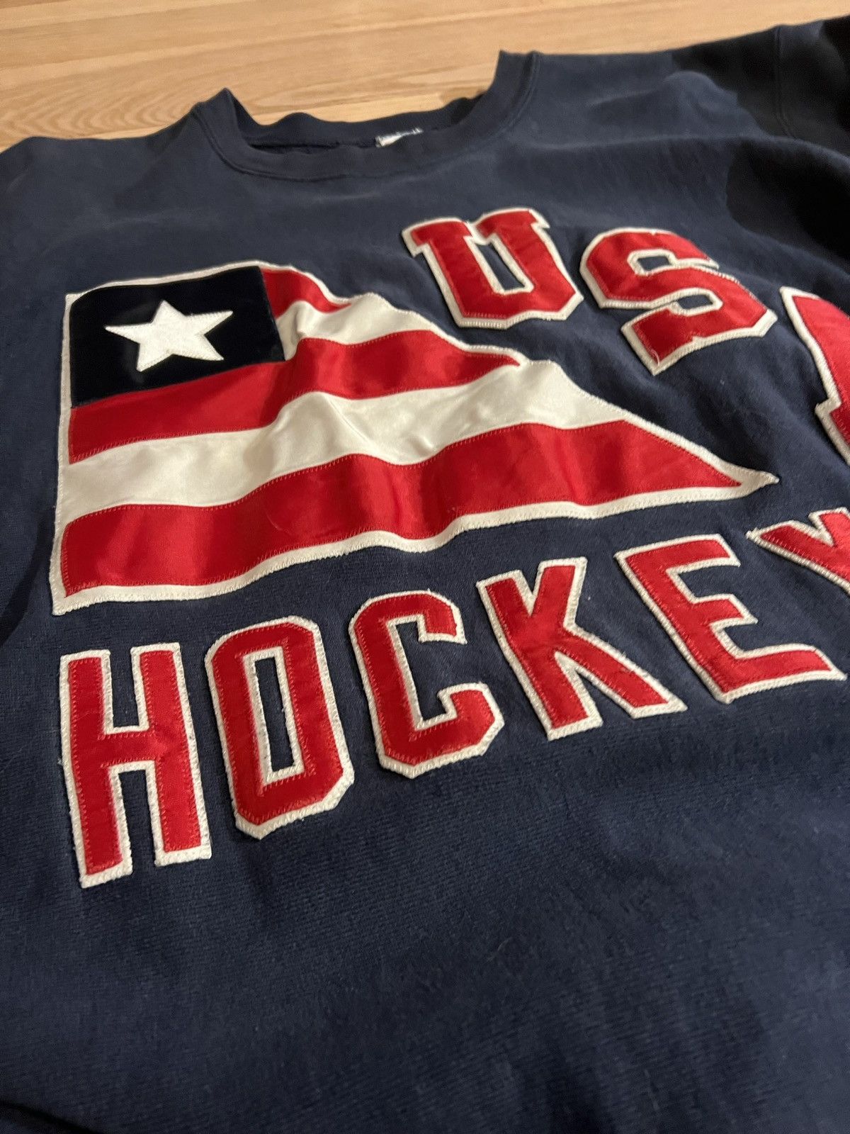 Champion × Streetwear × Vintage Vintage 90s USA Hockey