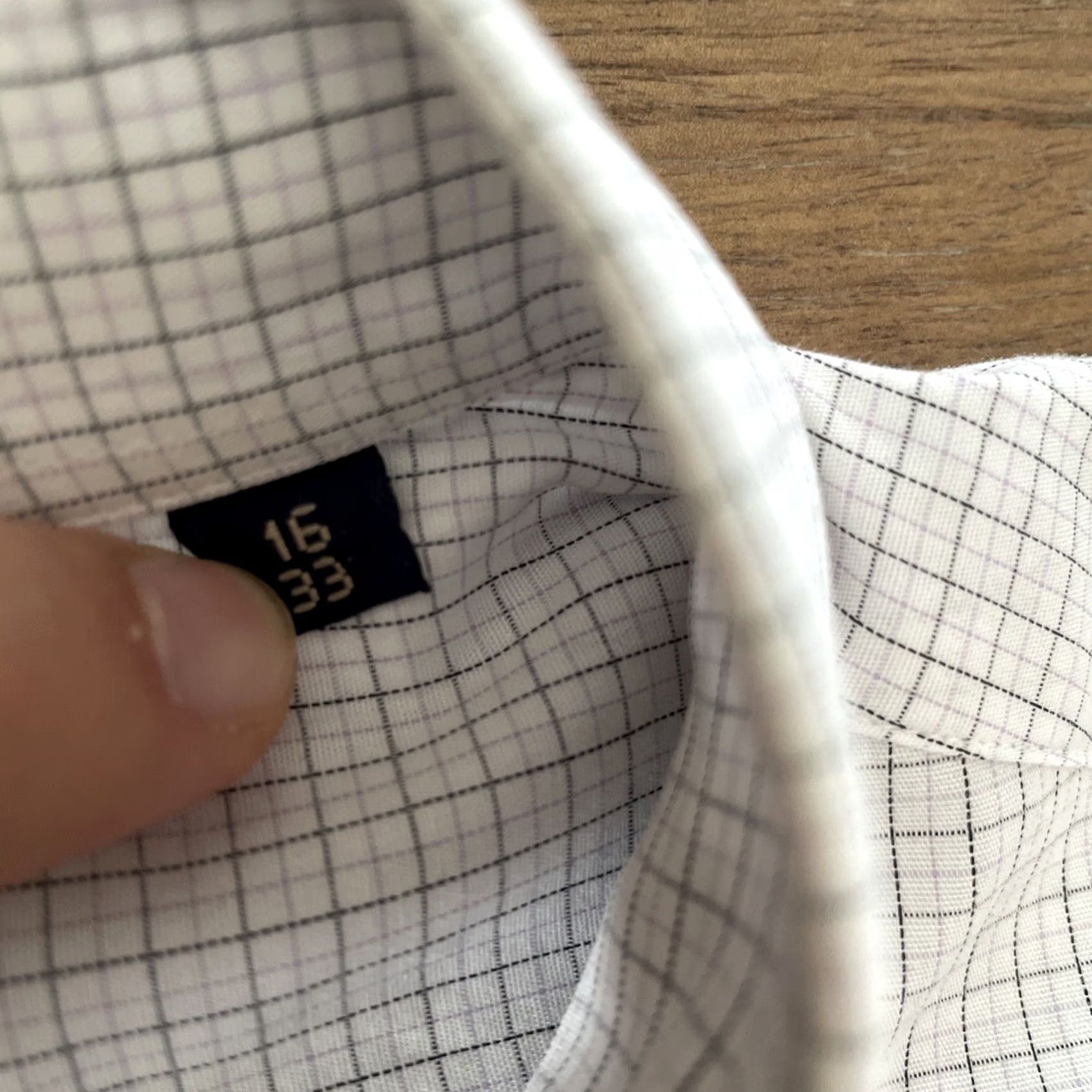 Vintage VINTAGE Gitman Bros. Camp Shirt Mens 16 33 White Gingham Plaid Cotton USA Shirt Size US L / EU 52-54 / 3 - 5 Thumbnail