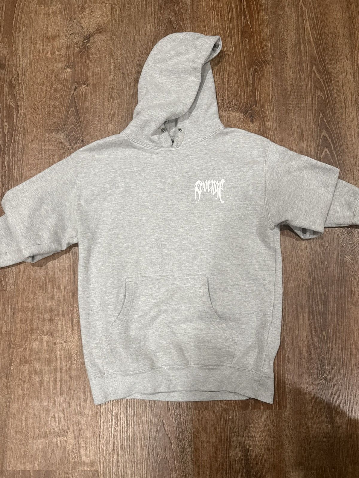 Revenge Revenge Grey Basic hoodie Size US M / EU 48-50 / 2 - 1 Thumbnail