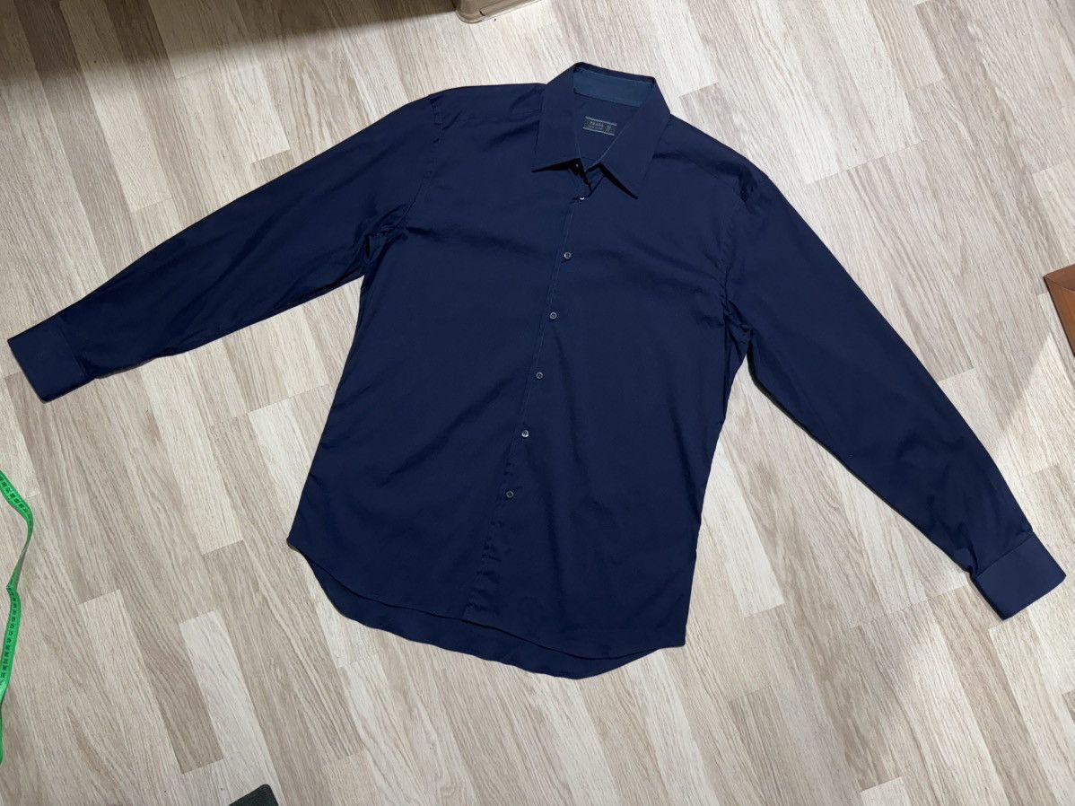 Prada Prada vintage formal shirt 43/17 Size US XL / EU 56 / 4 - 6 Thumbnail