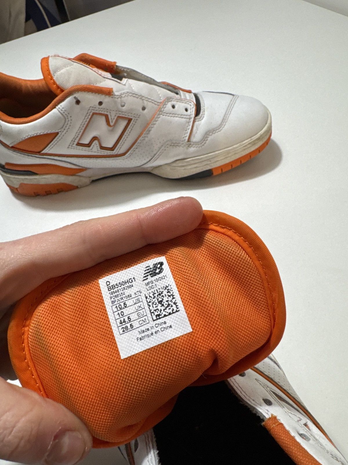 New Balance New Balance 550 - “Syracuse” Size US 10.5 / EU 43-44 - 6 Thumbnail