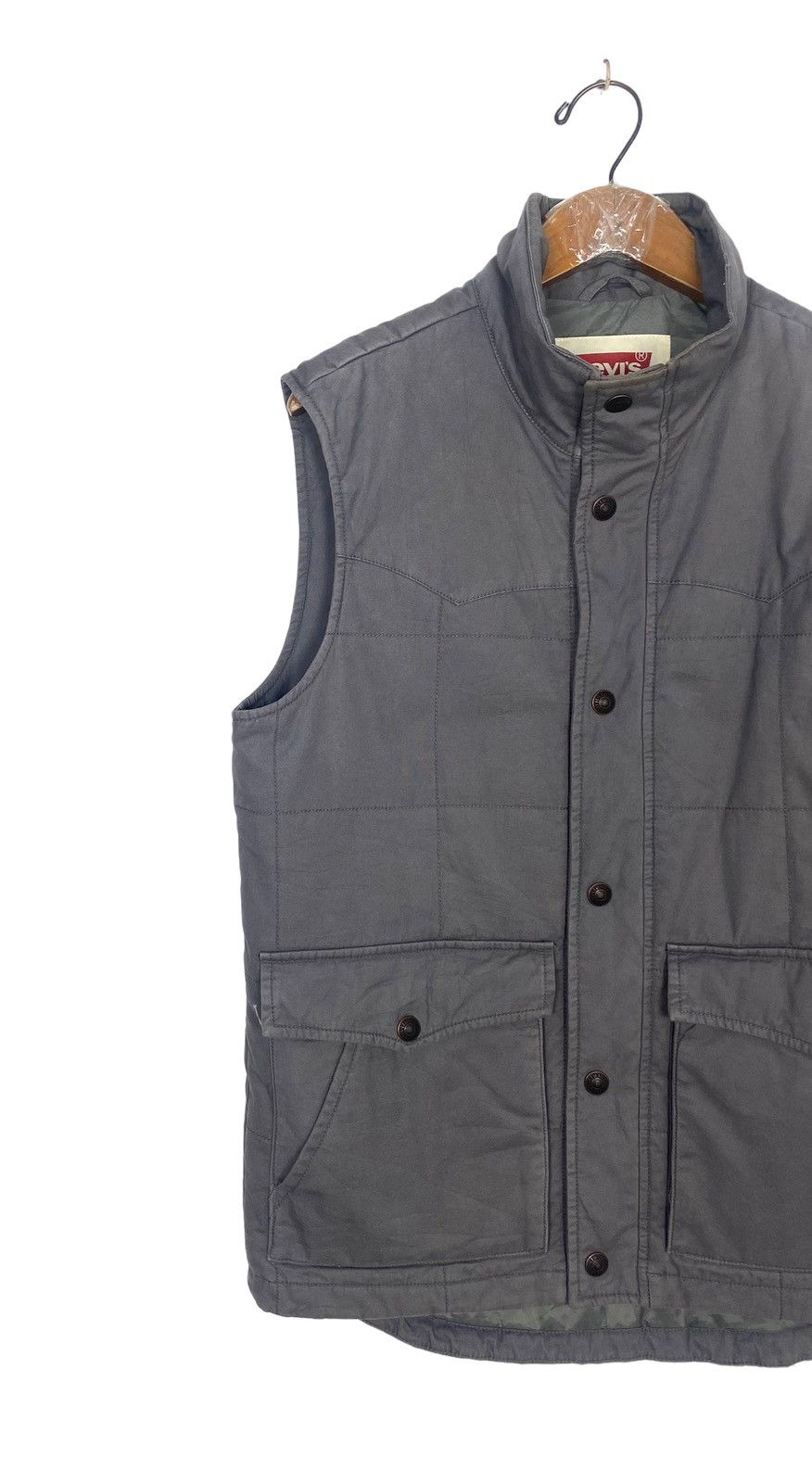 Levi's Rare‼️ Levis Sleeveless Outer Vest Jacket Size US M / EU 48-50 / 2 - 2 Thumbnail