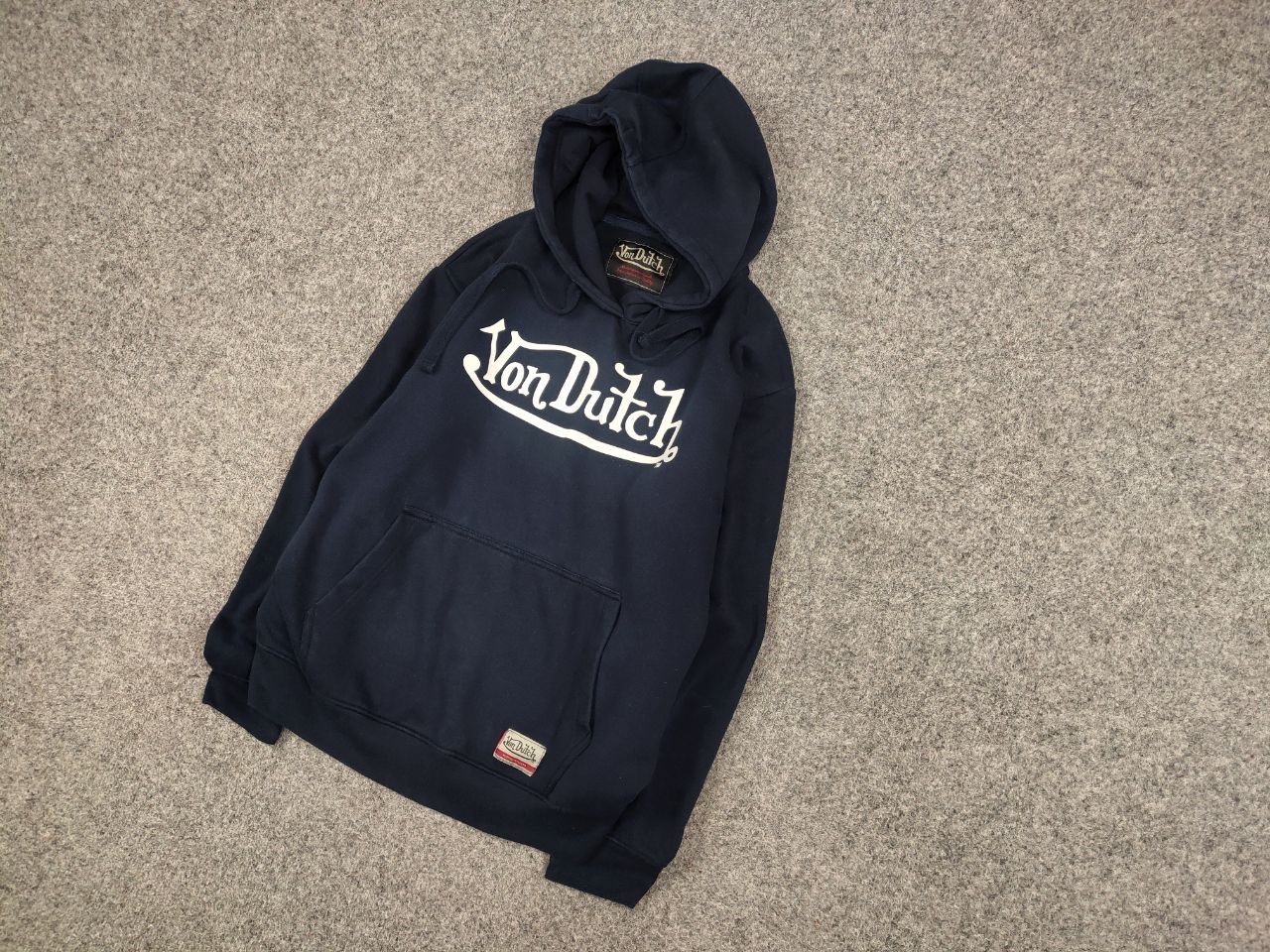 Vintage Vintage Von Dutch logo Blue Hoodie Y2K Style Size US S / EU 44-46 / 1 - 3 Thumbnail