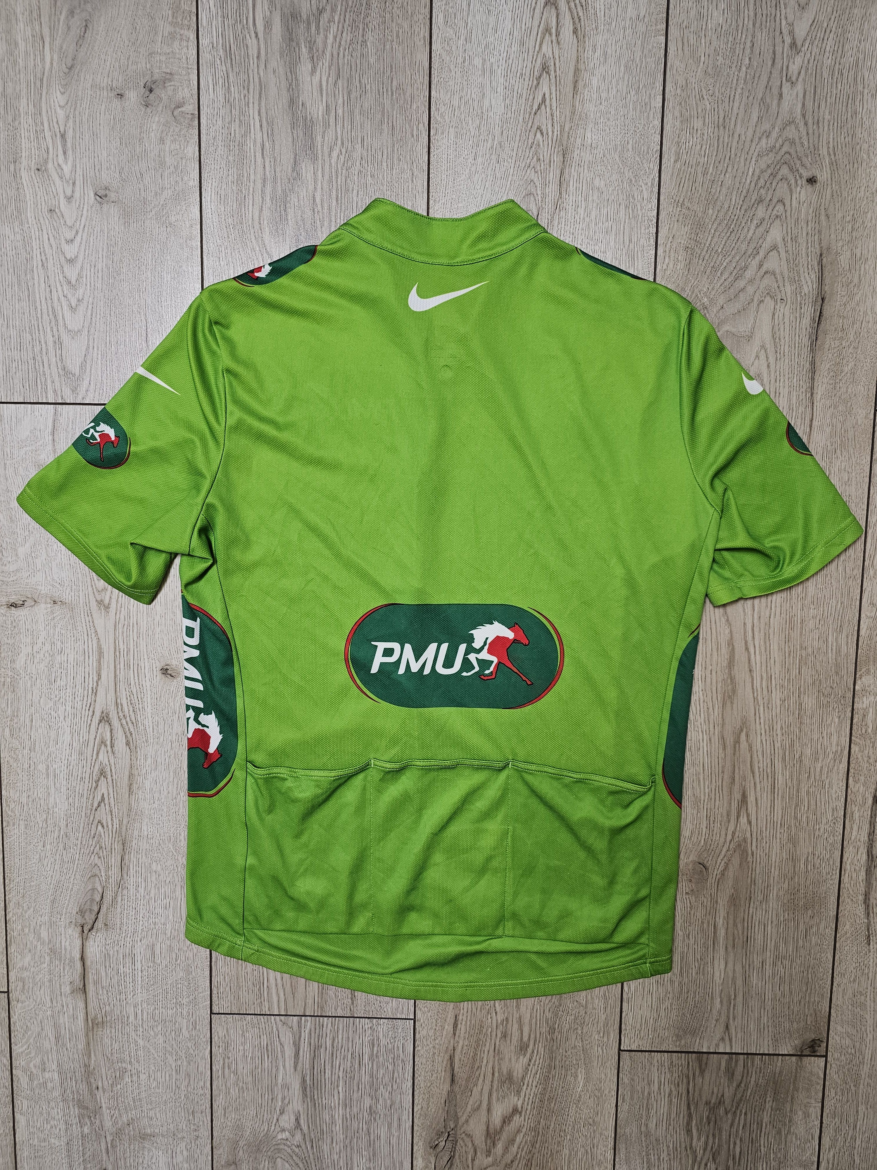 Nike × Vintage NIKE TOUR DE FRANCE 2010 CYCLING JERSEY CYCLING TEAM PMU Size US M / EU 48-50 / 2 - 2 Thumbnail