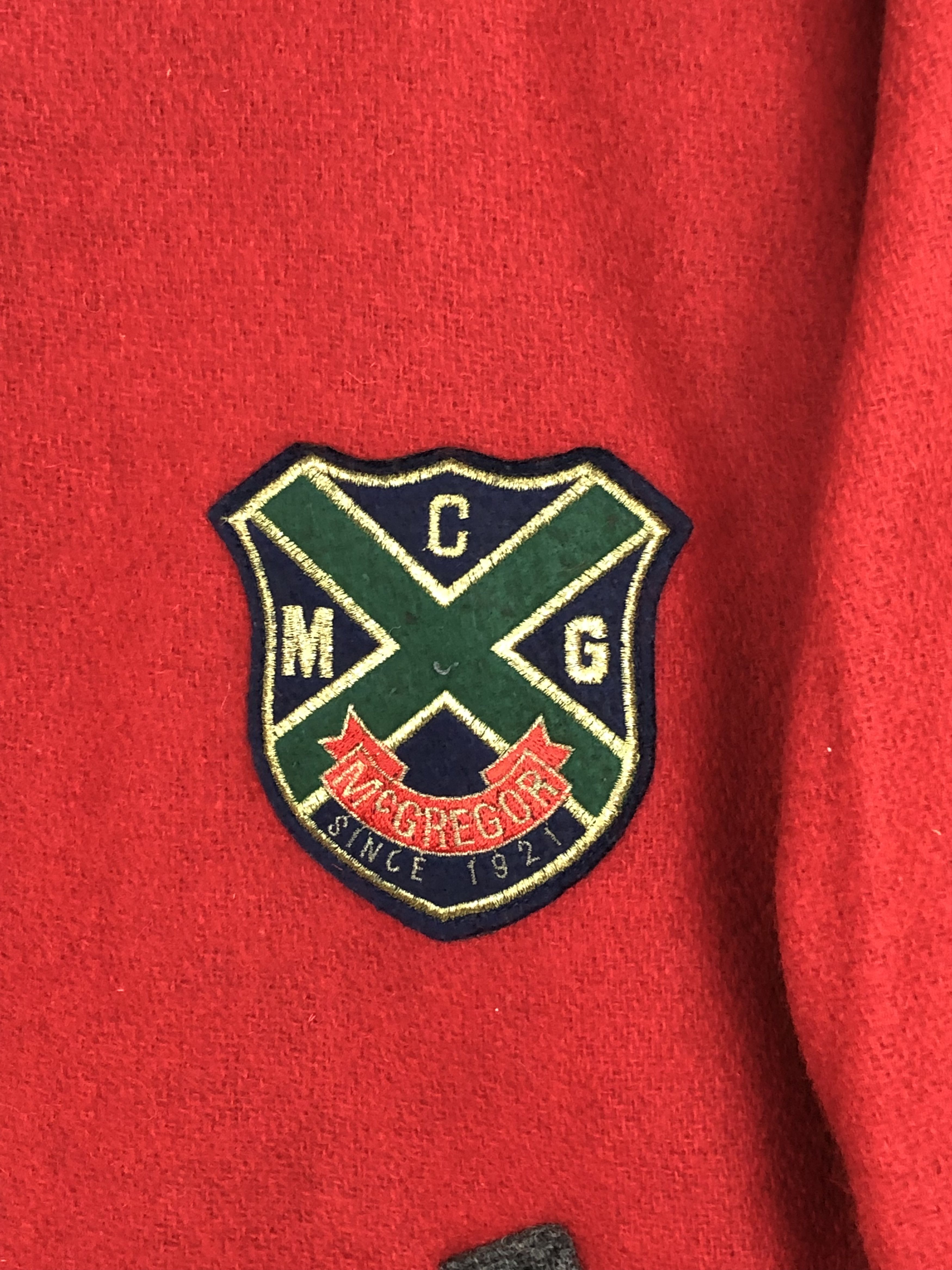 McGregor Vintage 90s Mcgregor Hoodie Wool Varsity Hoodie Jacket V0358 Size US M / EU 48-50 / 2 - 9 Thumbnail