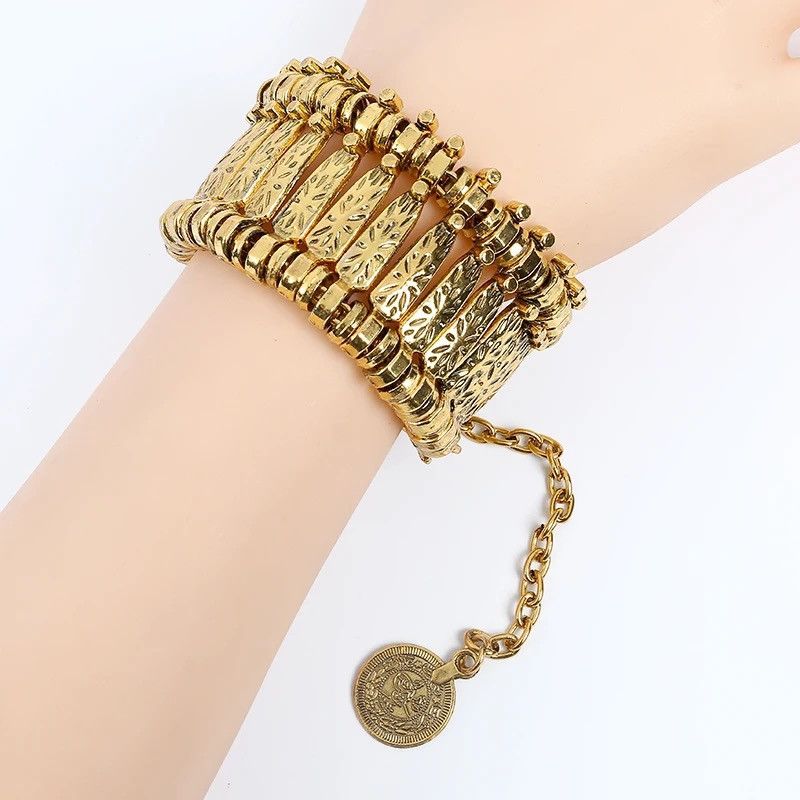 Jewelry × Sterling Silver Boho Multilayer Adjustable Bracelet Size ONE SIZE - 1 Thumbnail