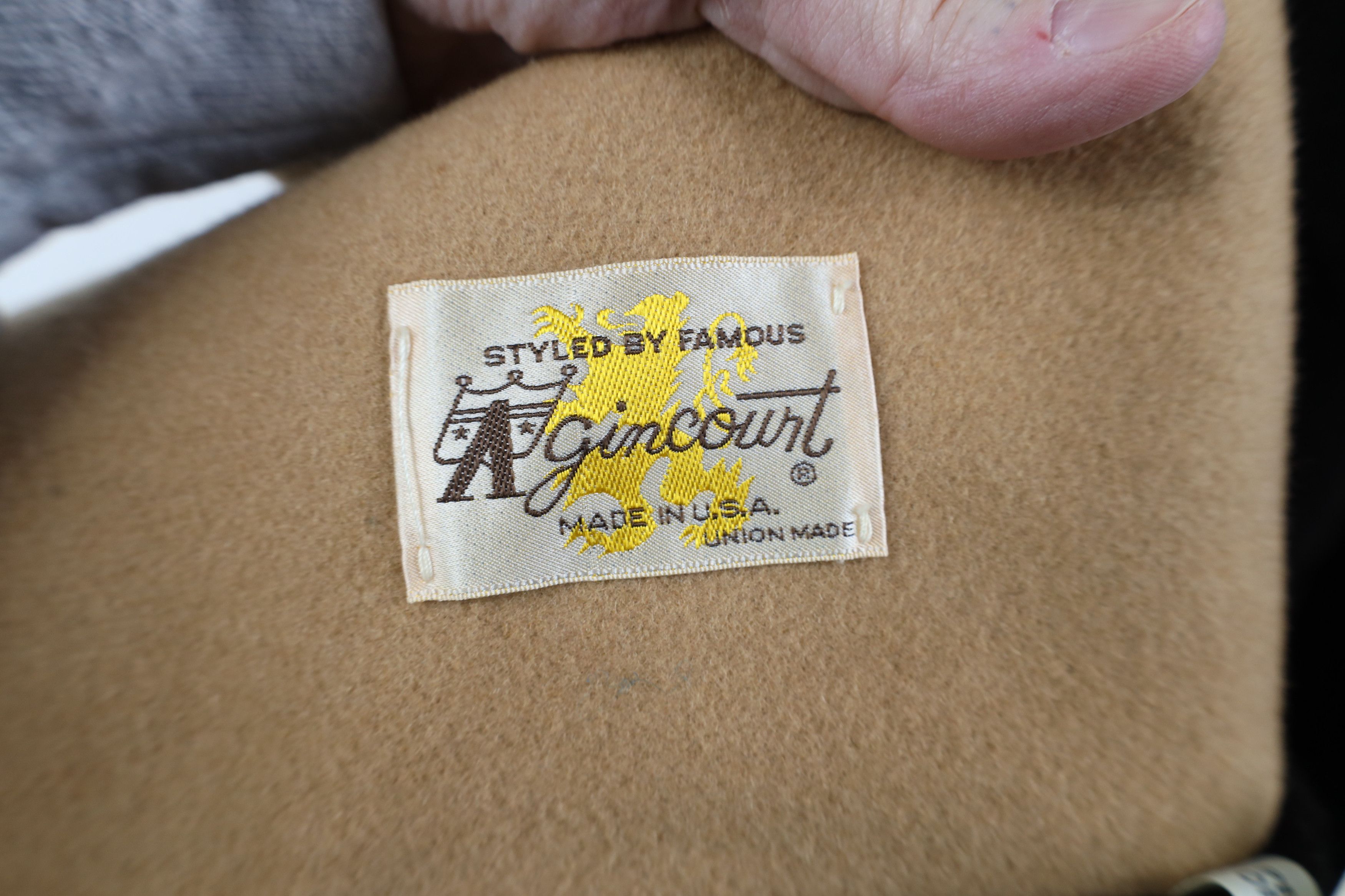 Vintage Vintage 70s Streetwear Wool Rancher Peacoat Jacket Beige USA Size US XXL / EU 58 / 5 - 13 Thumbnail
