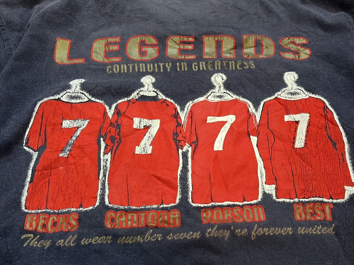 Vintage Vintage unknown MUFC legends number seven 7 beckham cantona Size US M / EU 48-50 / 2 - 4 Thumbnail