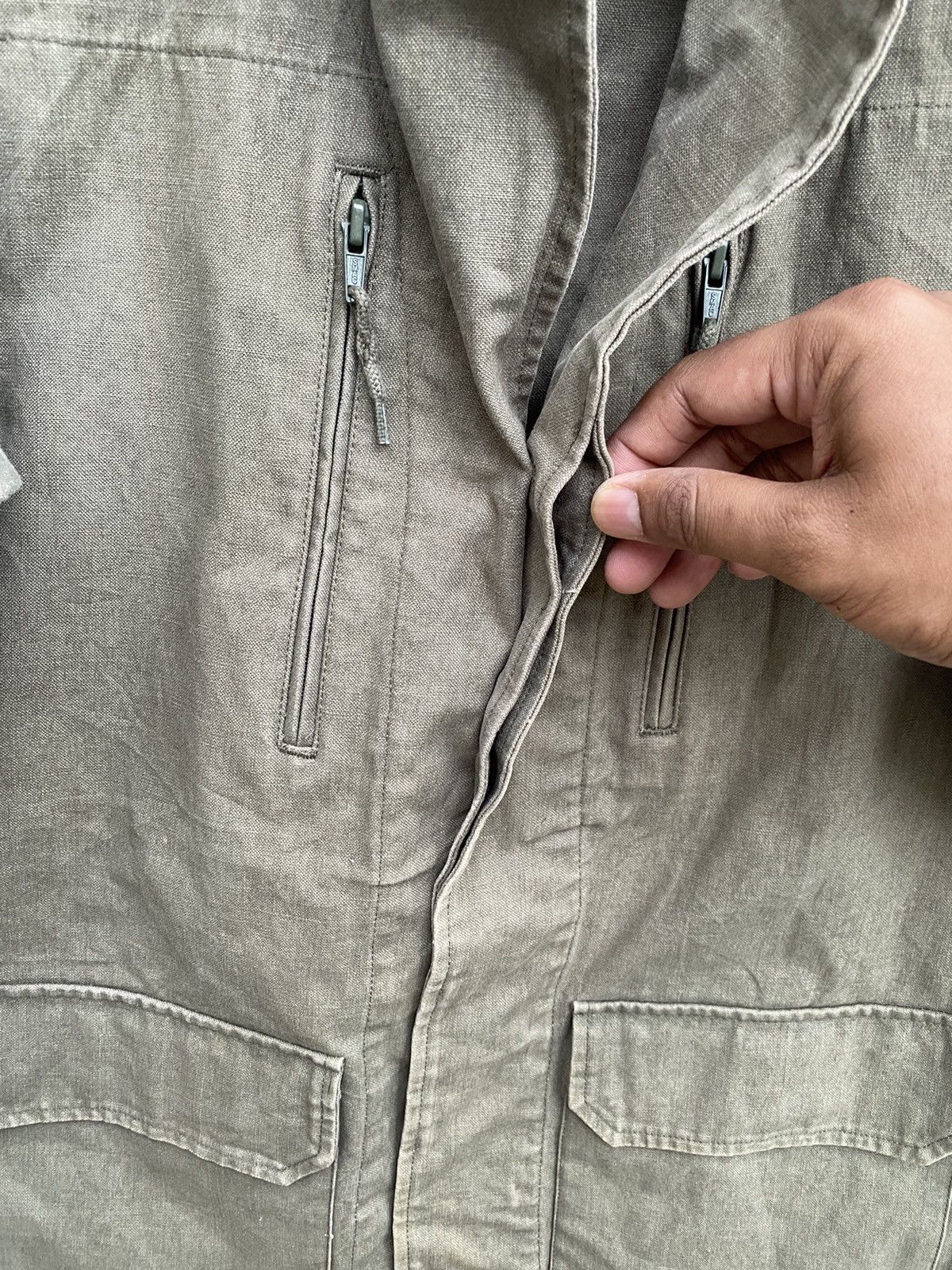A.P.C. Vintage A.P.C Military Jacket - army green Size M / US 6-8 / IT 42-44 - 7 Thumbnail
