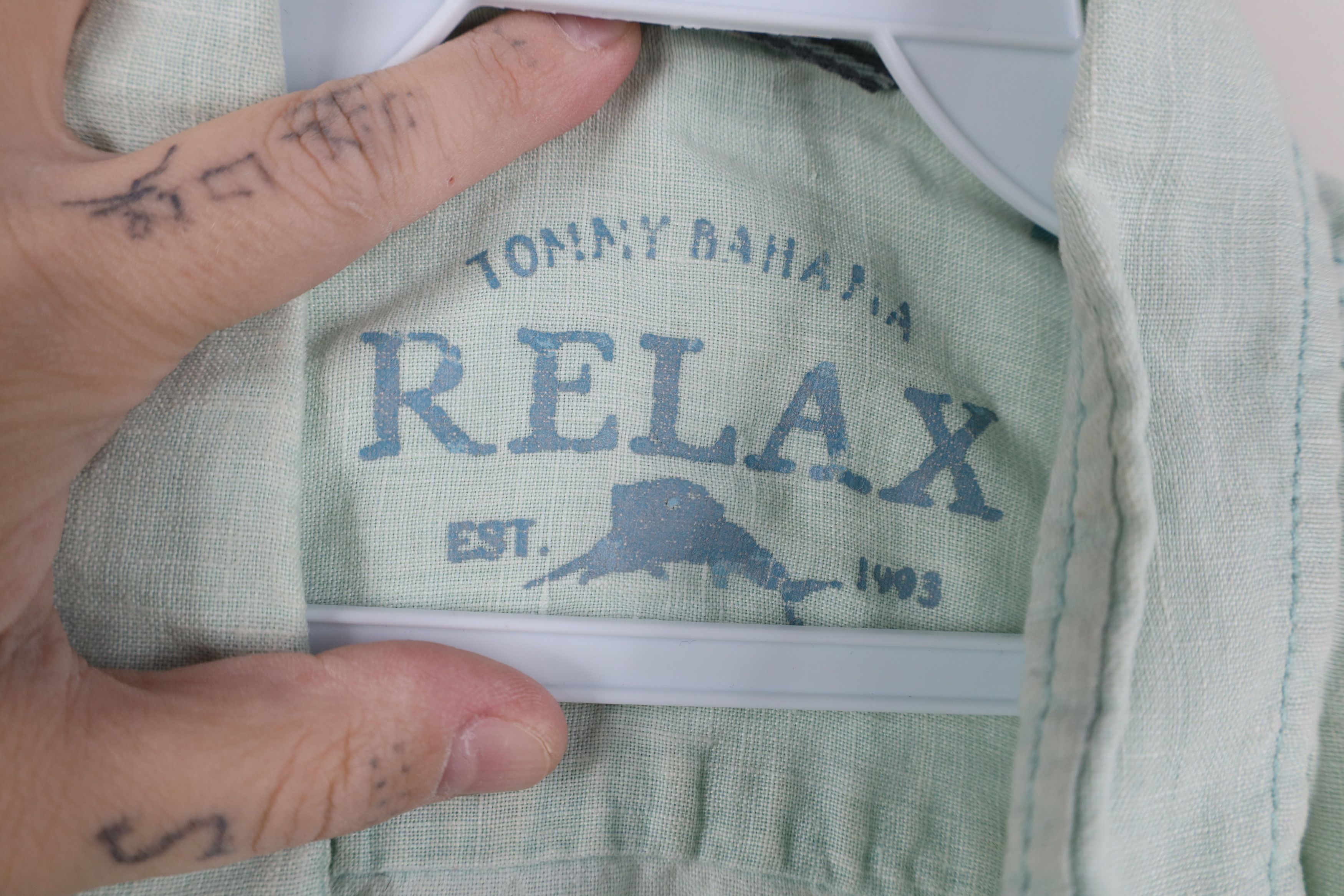 Tommy Bahama Vintage Tommy Bahama Relax Linen Short Sleeve Button Shirt Size US L / EU 52-54 / 3 - 10 Thumbnail