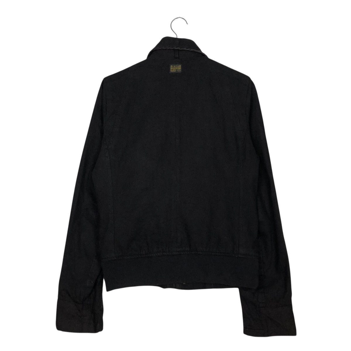G-Star 🔥VINTAGE CROPPED BIKER JACKET G STAR RAW MULTI POCKETS Size US XS / EU 42 / 0 - 10 Thumbnail