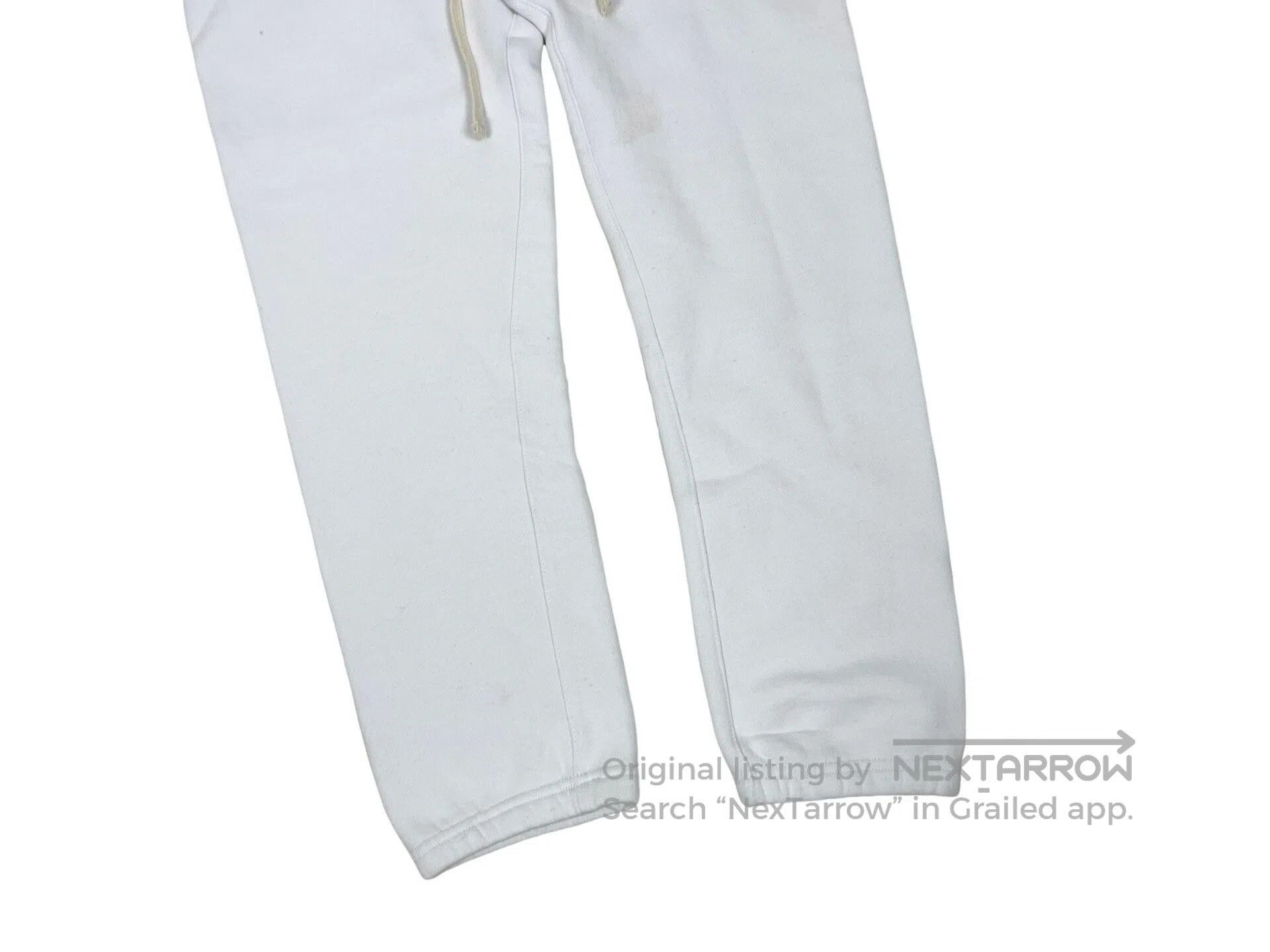 Fear of God FEAR OF GOD size L White Drawstring Sweatpants Size US 27 - 4 Thumbnail