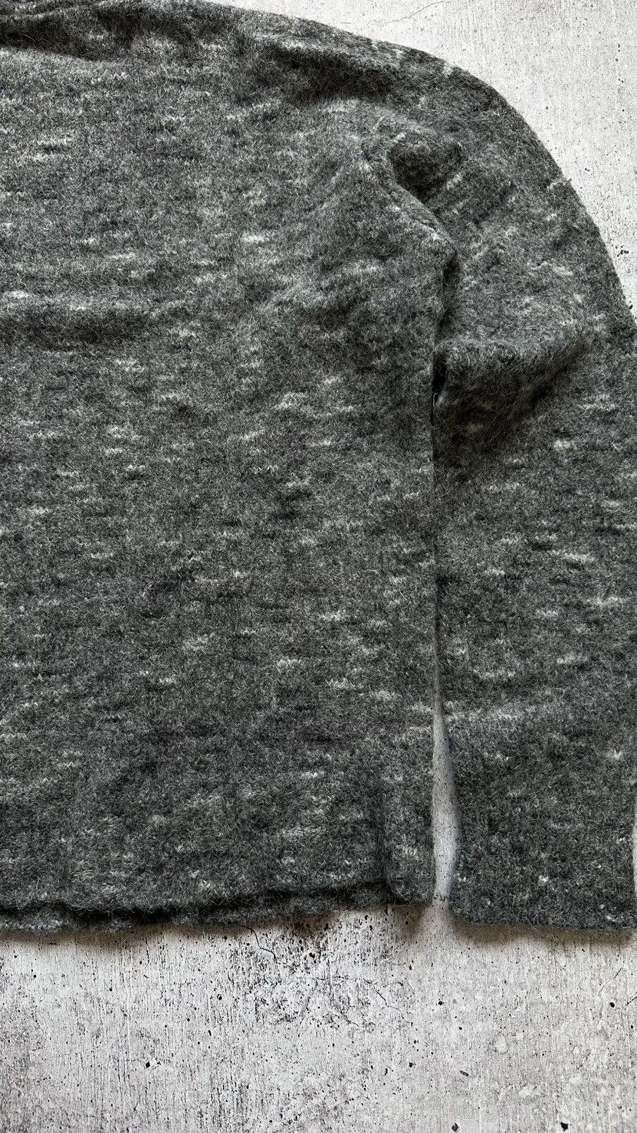 Our Legacy Our Legacy AW15 Alpaca Wool Grey Sweater Size US M / EU 48-50 / 2 - 20 Thumbnail