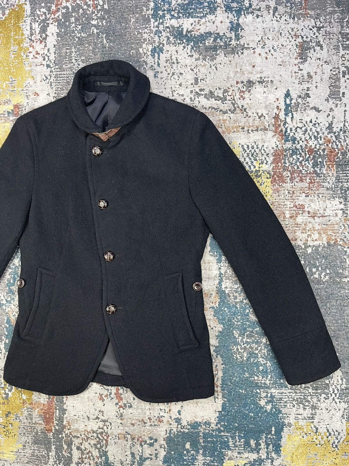 Boycott Vintage Boycott Issey Miyake Wool Jackets Size US XS / EU 42 / 0 - 3 Thumbnail