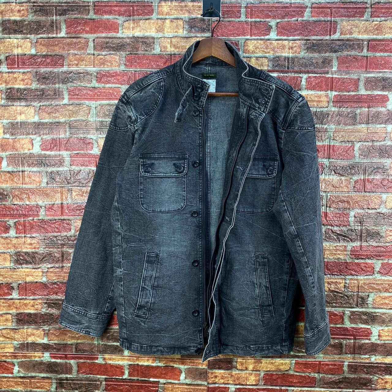 Japanese Brand RARE ROYAL HAREX AW1997 TOKYO DENIM CHORE JACKET VINTAGE Size US M / EU 48-50 / 2 - 12 Thumbnail