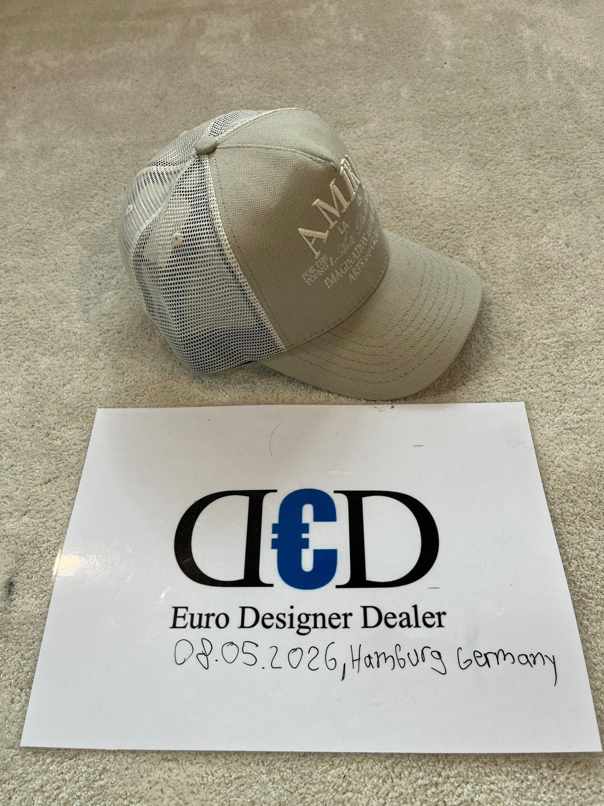 Amiri 💠Amiri💠 Arts trucker hat Size ONE SIZE - 2 Thumbnail