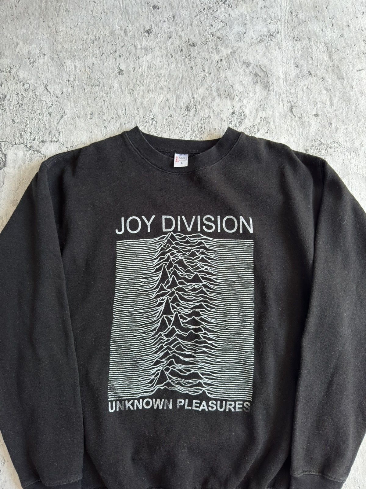 Joy Division Vintage 90s Joy Division Unknown Pleasures Sweatshirt Size US L / EU 52-54 / 3 - 6 Thumbnail