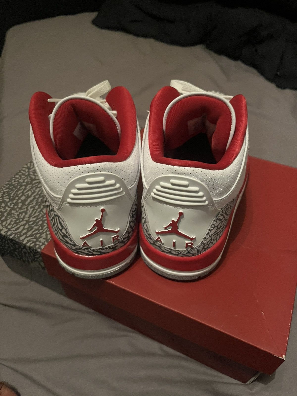 Jordan Brand Jordan 3 retro Cardinals Size US 8.5 / EU 41-42 - 3 Thumbnail