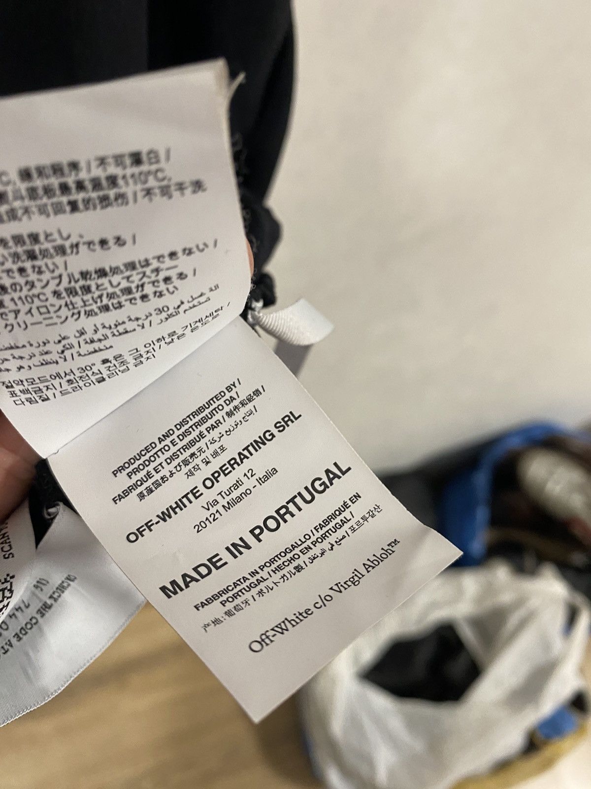 Off-White 🍀Free Shipping☘️ Off White Black T Shirt Super Oversized Size US L / EU 52-54 / 3 - 10 Thumbnail