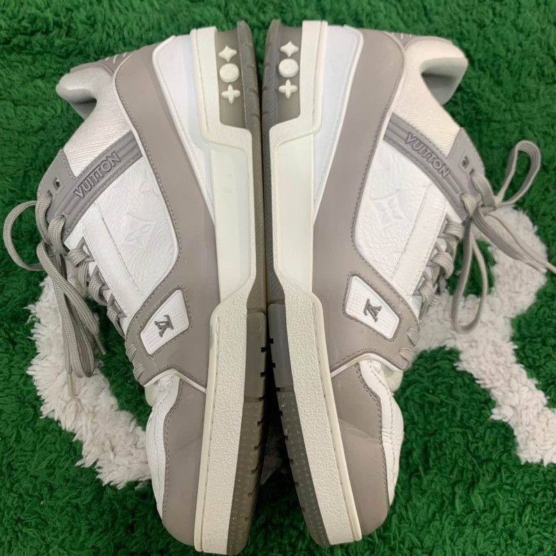 Louis Vuitton Louis Vuitton Trainer Classic Print Fashion Sneakers -2508 Size US 11.5 / IT 41.5 - 8 Thumbnail