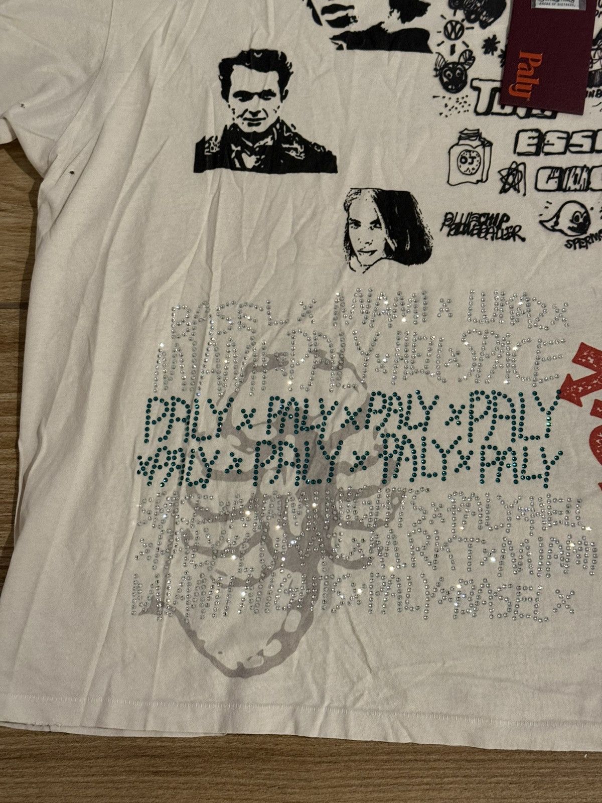 Paly Hollywood Paly Hollywood Scorpio Rising Tee - Ivory Size US XXL / EU 58 / 5 - 2 Thumbnail
