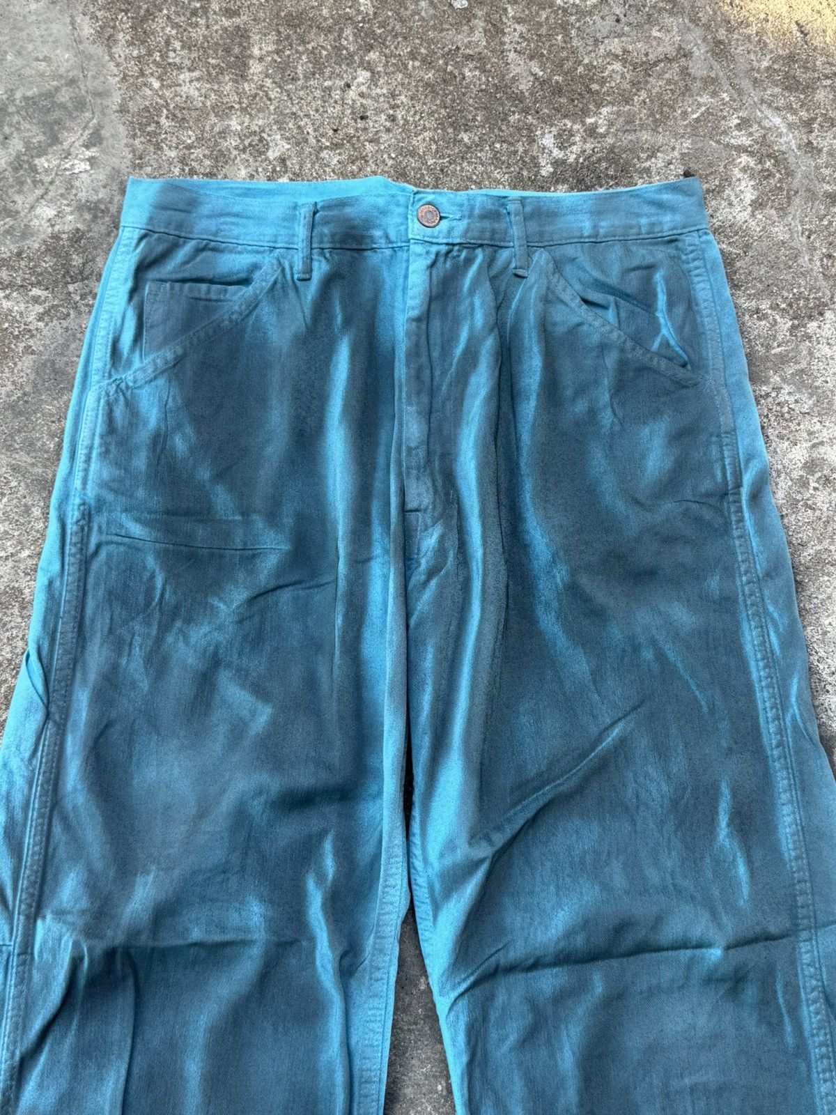 Hysteric Glamour Hysteric Glamour Waxed Spyred Carpanter Pants Size US 30 / EU 46 - 3 Thumbnail